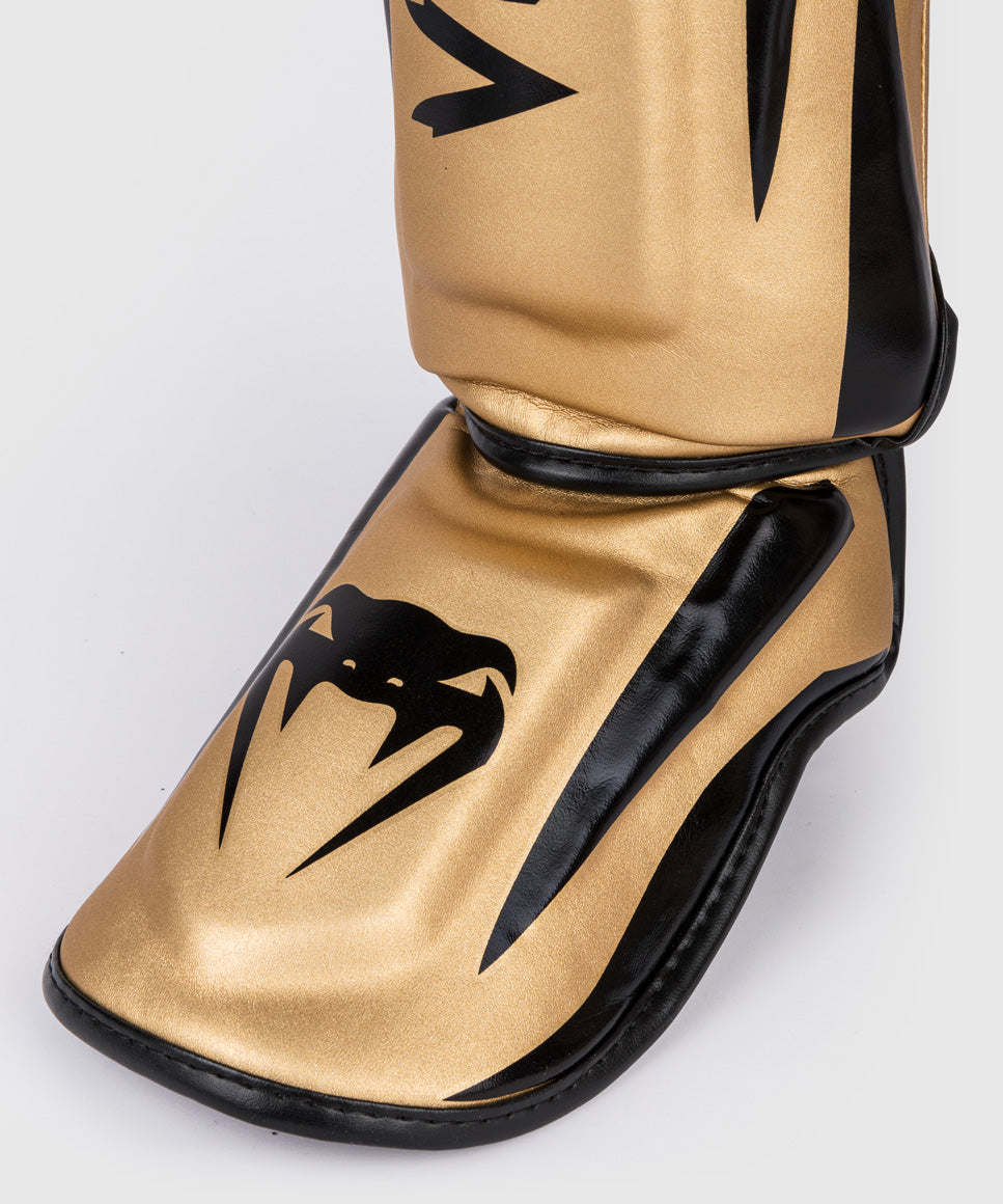 Protège-tibias Venum Elite - Or/Noir - product-type_Protège-tibias