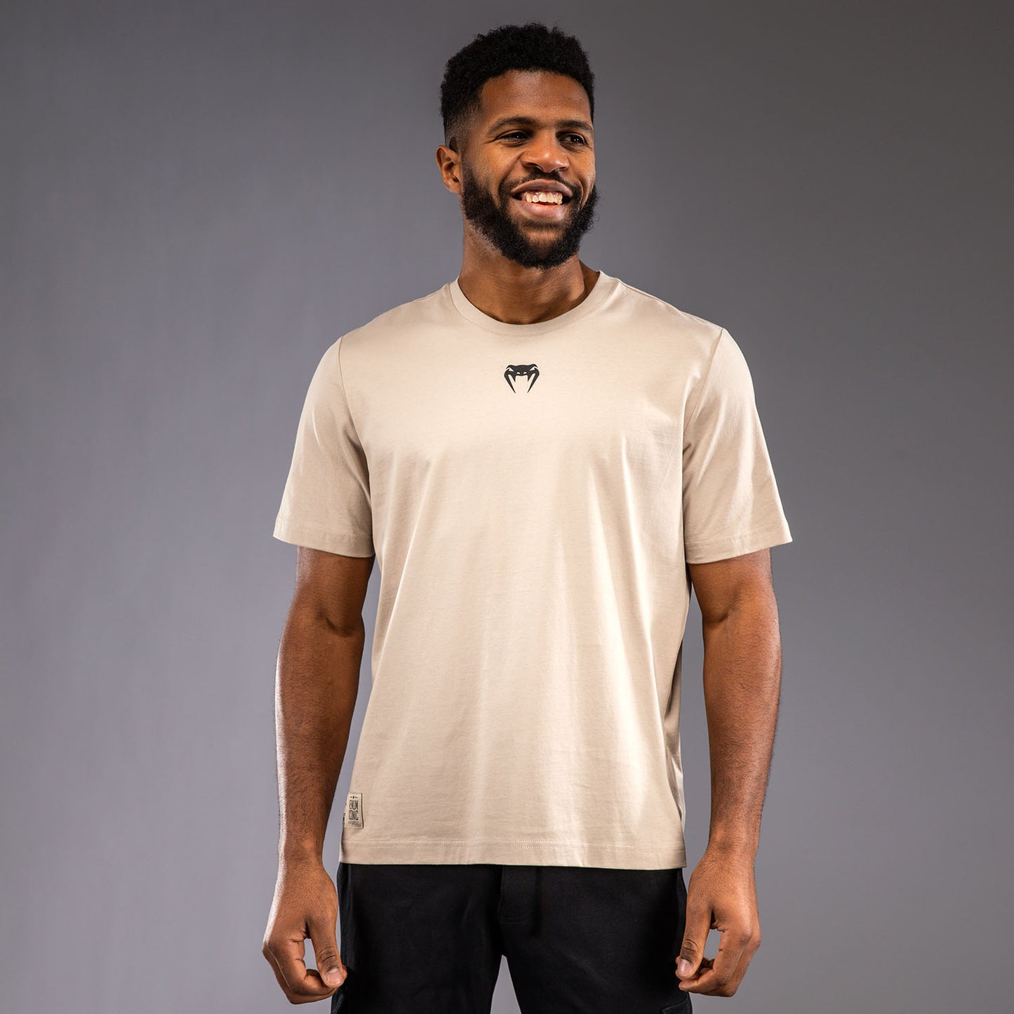 T-shirt en Coton Venum Fight Icon - Beige