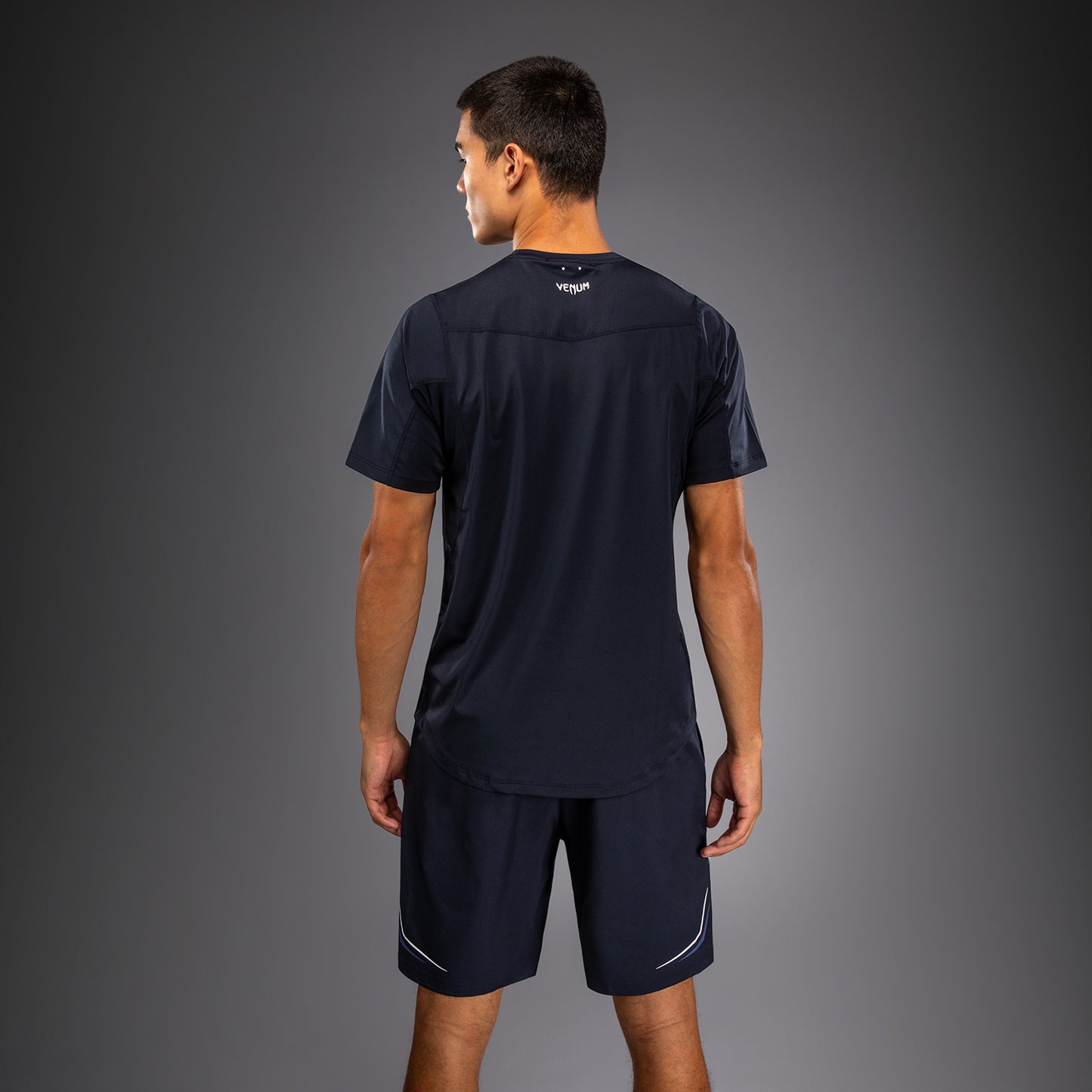 T-shirt Dry Tech Venum G-Core - Bleu Marine/Blanc