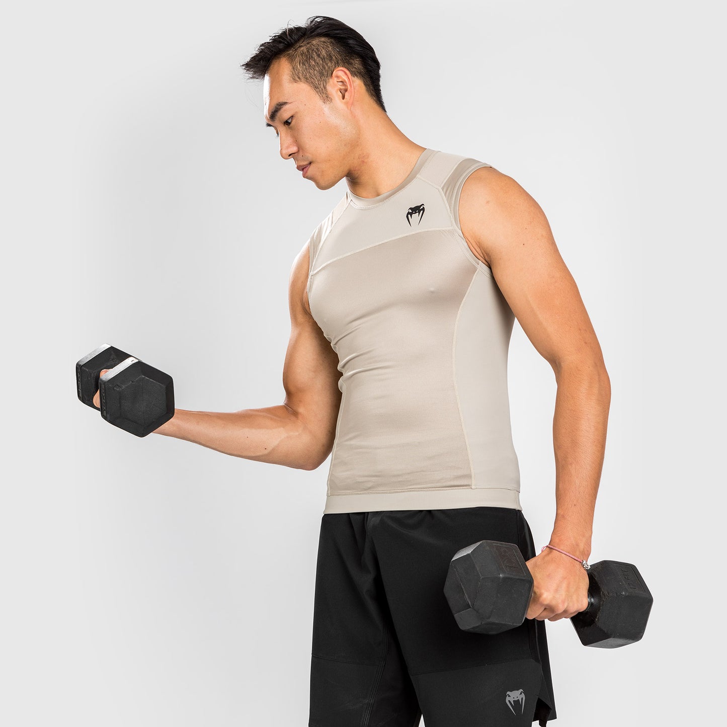 Rashguard Venum G-Fit Air sans manches - Sable - product-type_T-Shirts de Compression