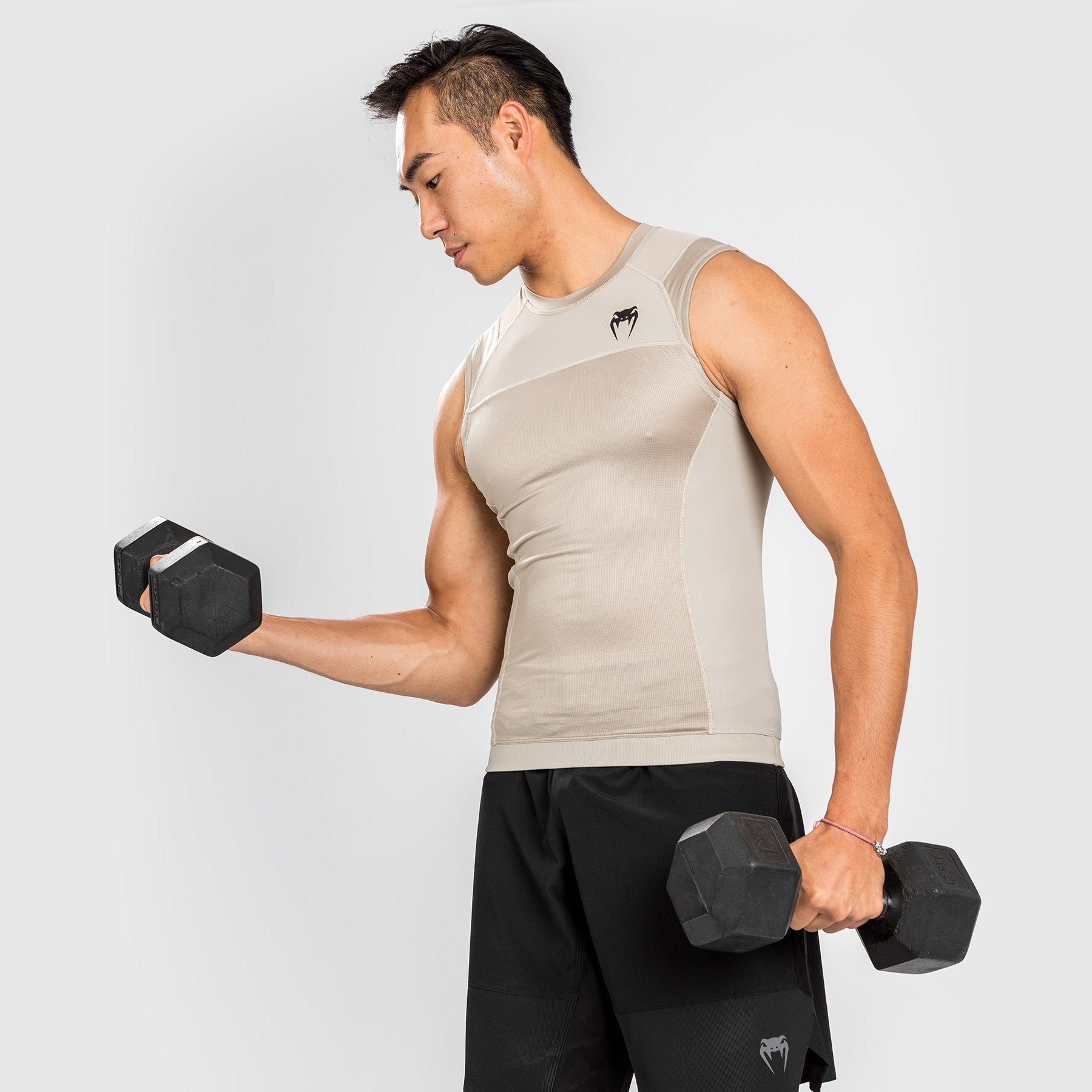 Rashguard Venum G-Fit Air sans manches - Sable - product-type_T-Shirts de Compression