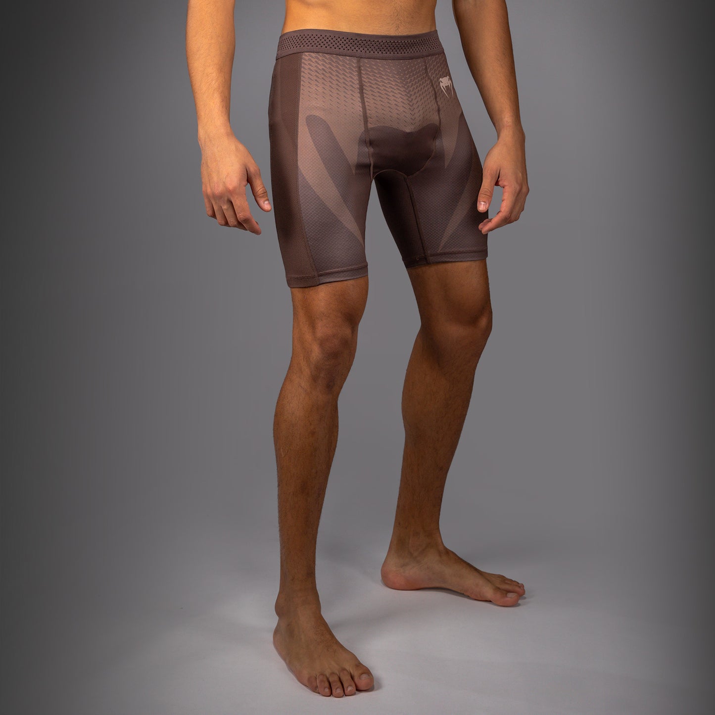 Short de Compression Venum No Gi - Marron Chocolat