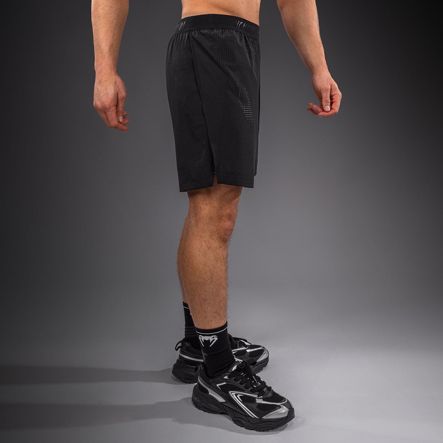 Short d’Entraînement hybride Venum Lazer - Noir/Gris - product-type_Shorts de training