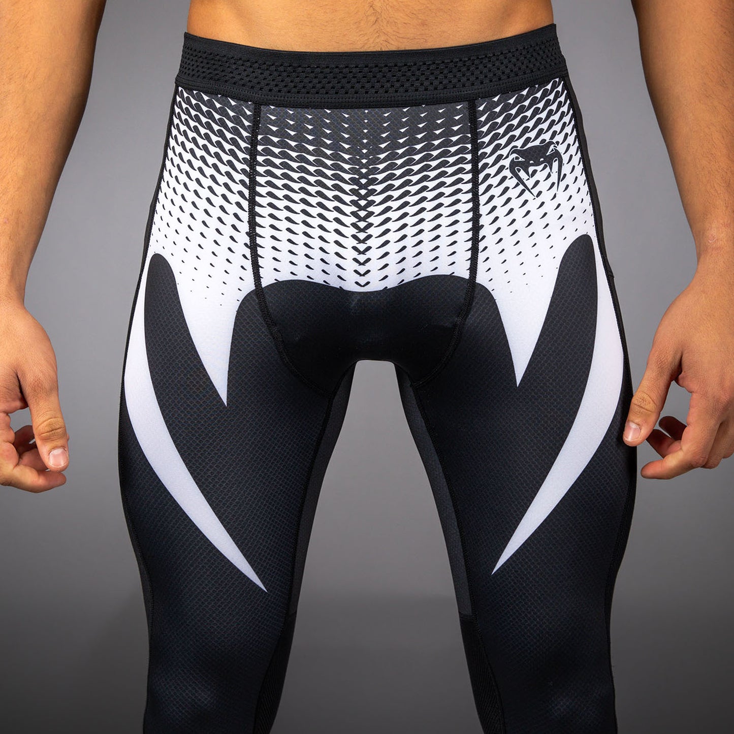 Pantalon de Compression Venum No Gi - Noir/Blanc
