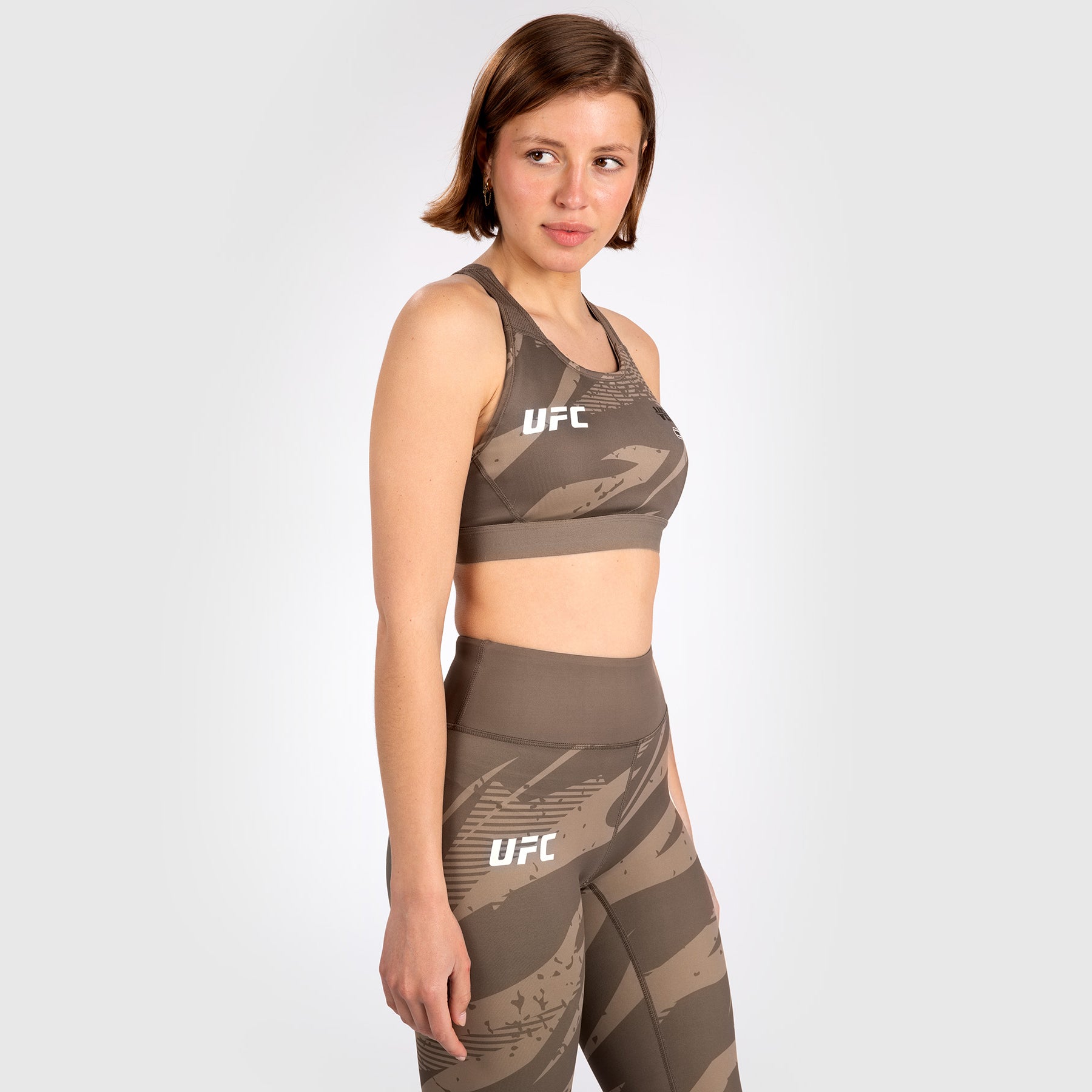Brassière Femme UFC Adrenaline by Venum Fight Week – Desert Camo - product-type_Brassières de sport