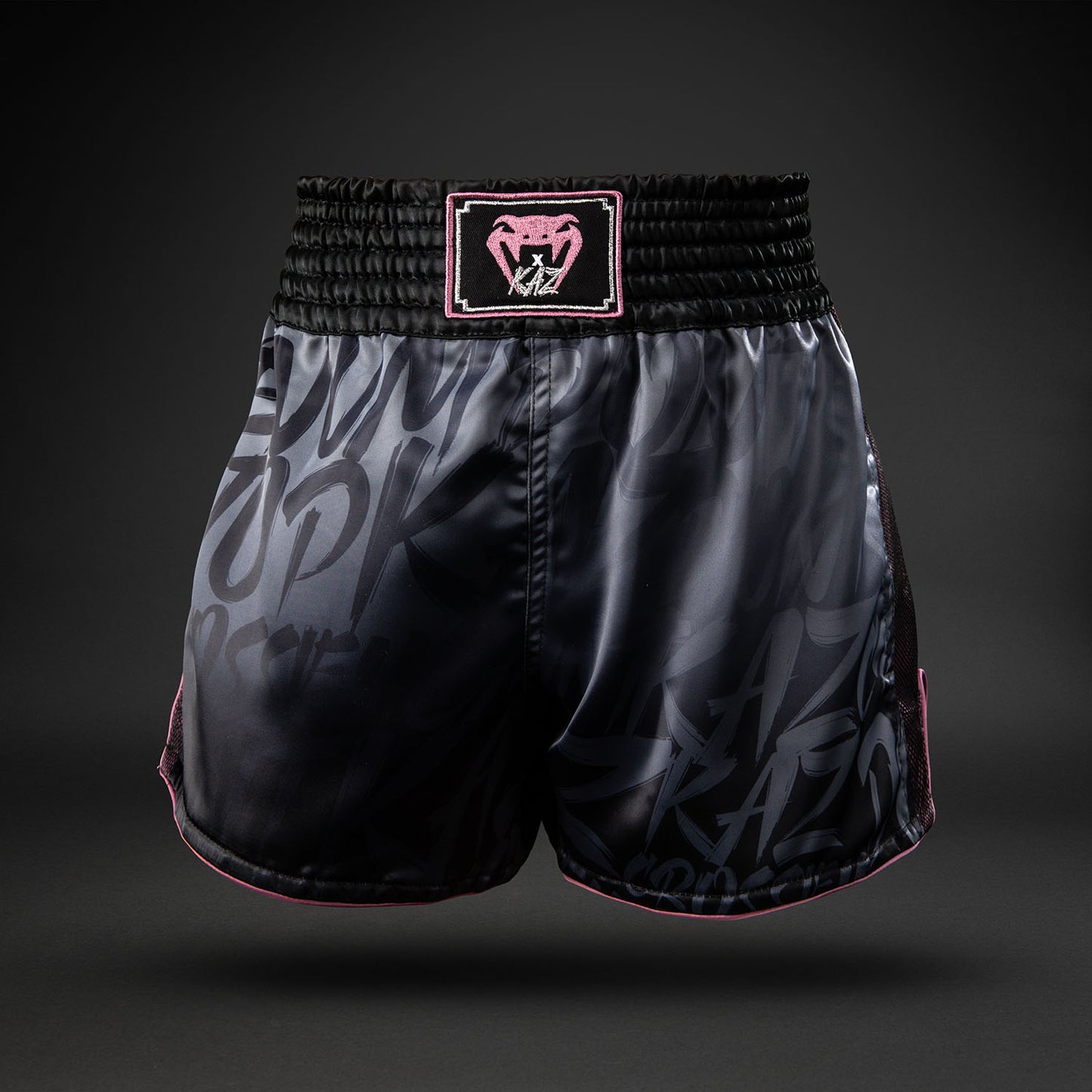 Short de Muay Thaï Venum x Kaz – Noir - product-type_Shorts de Muay Thai