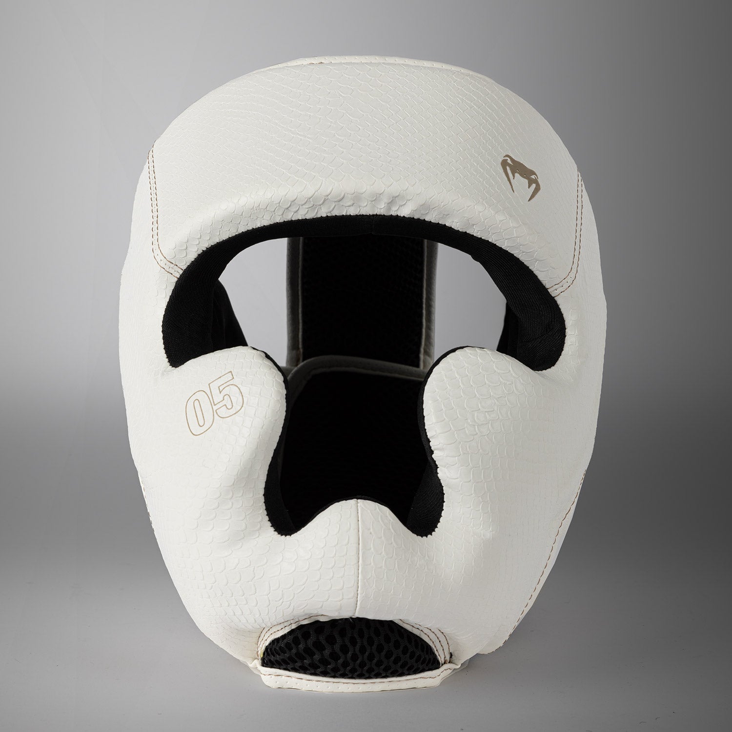Casque de Protection Venum Impact Evo Scales – Ivoire - product-type_Casques de boxe