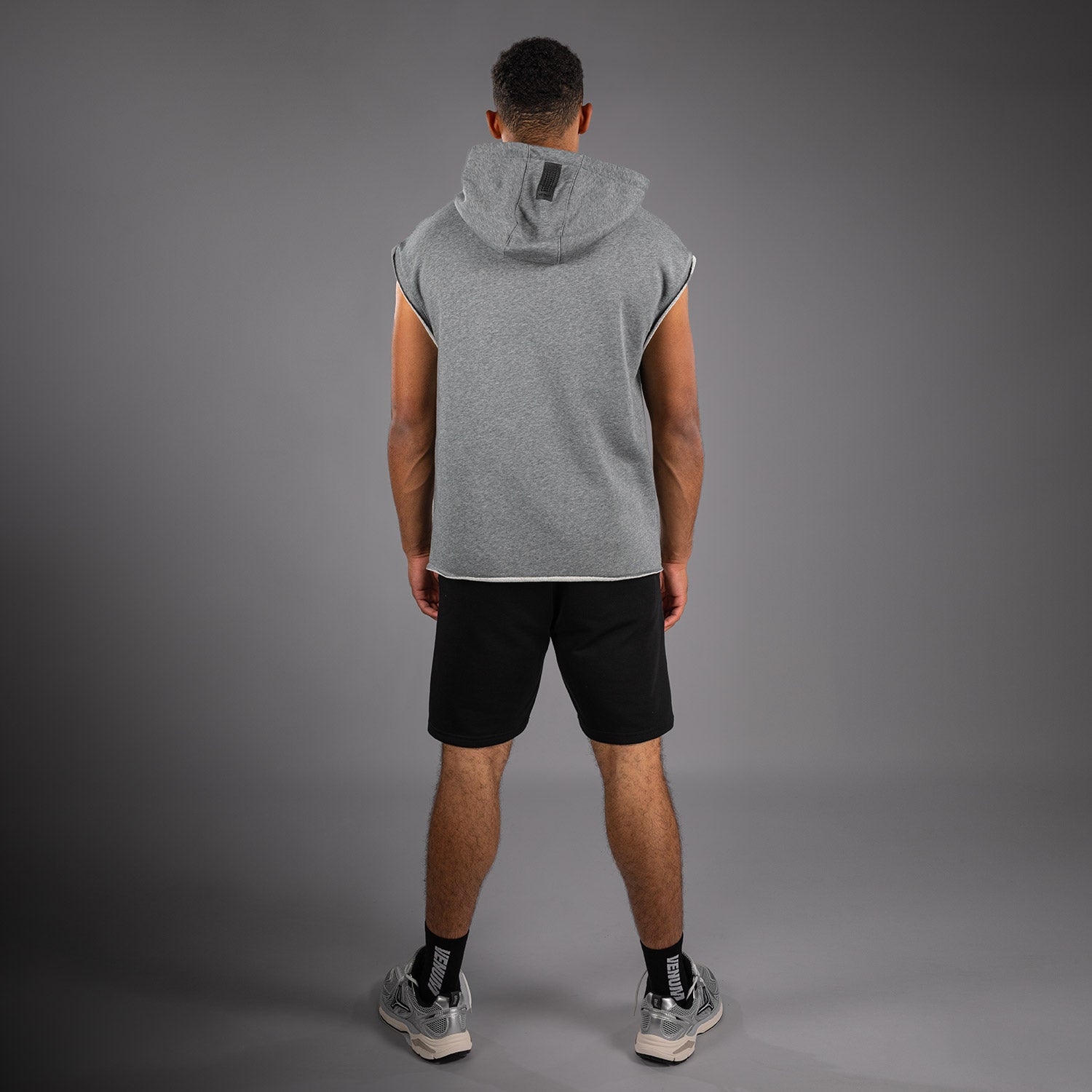 Sweat à Capuche Sans Manches Venum Boxing VT – Gris Chiné - product-type_Sweatshirts