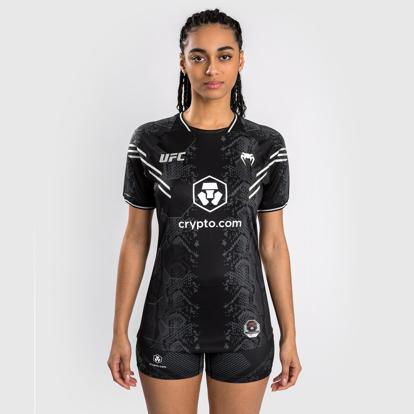 T-shirt Technique Personnalisé pour Femmes UFC Adrenaline by Venum Authentic Fight Night - Noir - product-type_T-Shirts Dry Tech