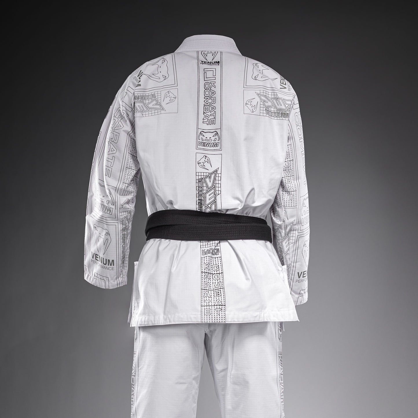 Kimono de JJB Karate Combat by Venum – Blanc/Gris - product-type_Kimonos de JJB