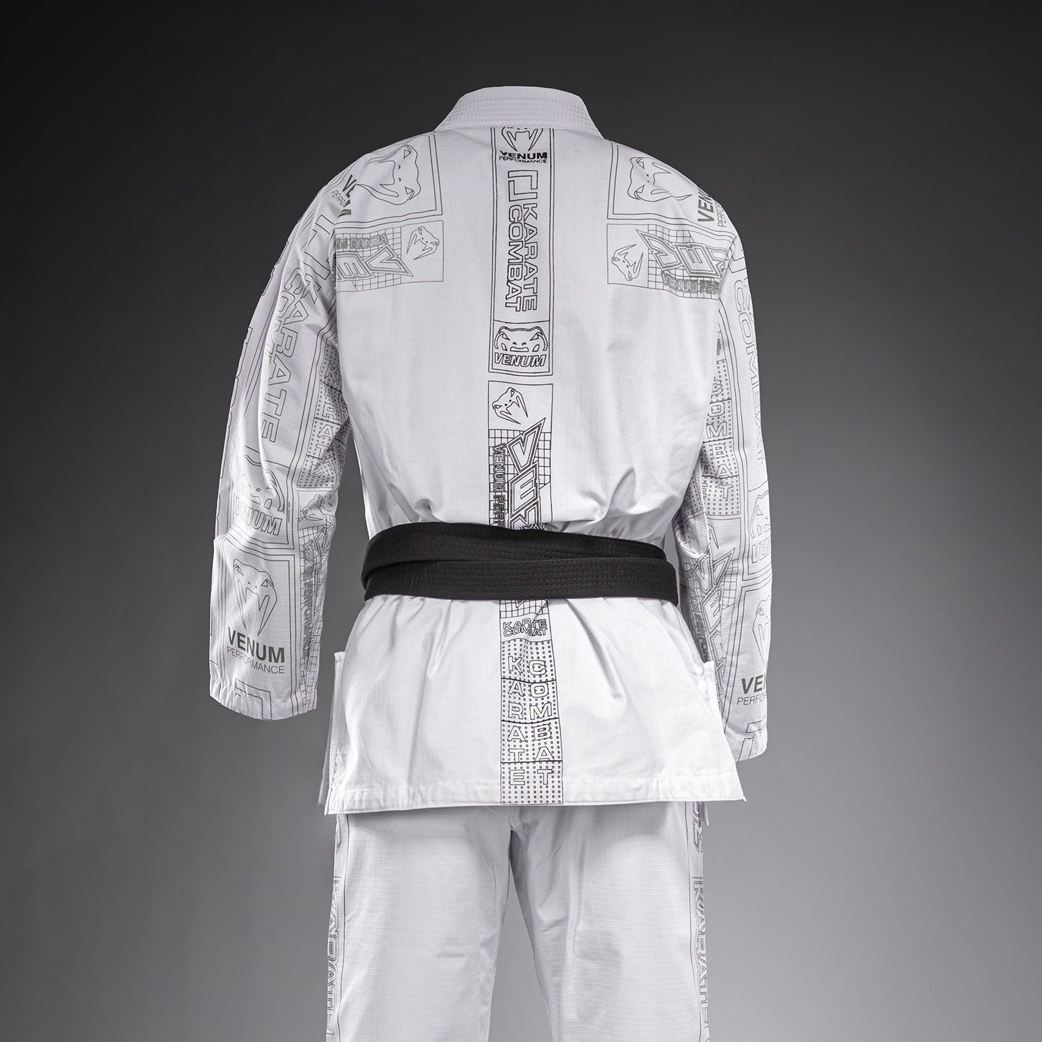 Kimono de JJB Karate Combat by Venum – Blanc/Gris - product-type_Kimonos de JJB
