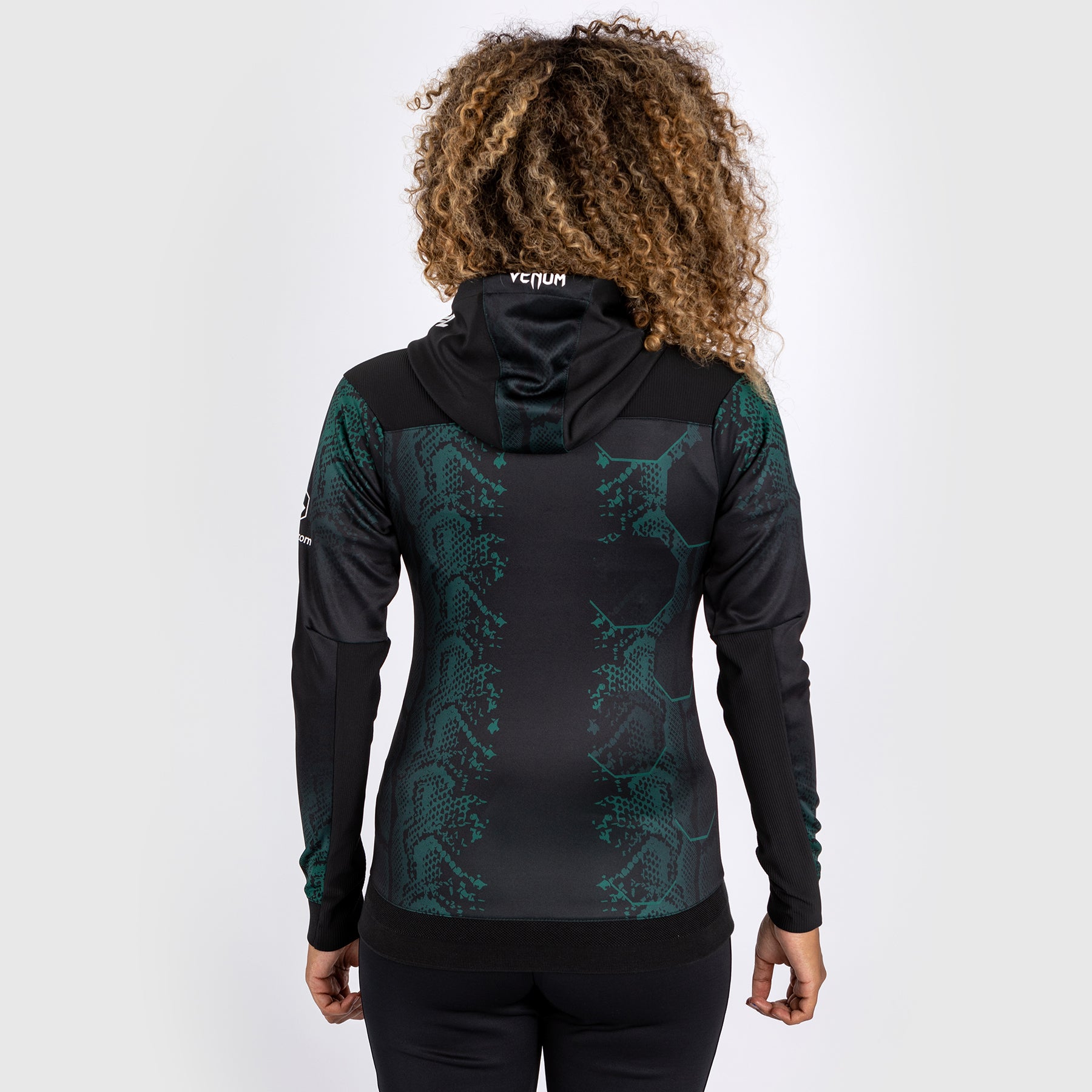 Sweat à capuche pour femmes UFC Adrenaline by Venum Authentic Fight Night - Emerald Edition - Vert/Noir - product-type_Vestes