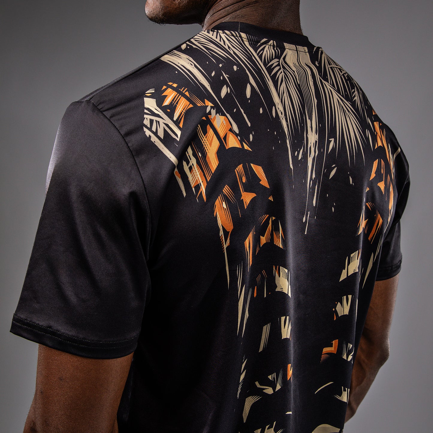 T-Shirt Dry-Tech Venum Tiger - Noir/Orange Néon - product-type_T-Shirts Dry Tech