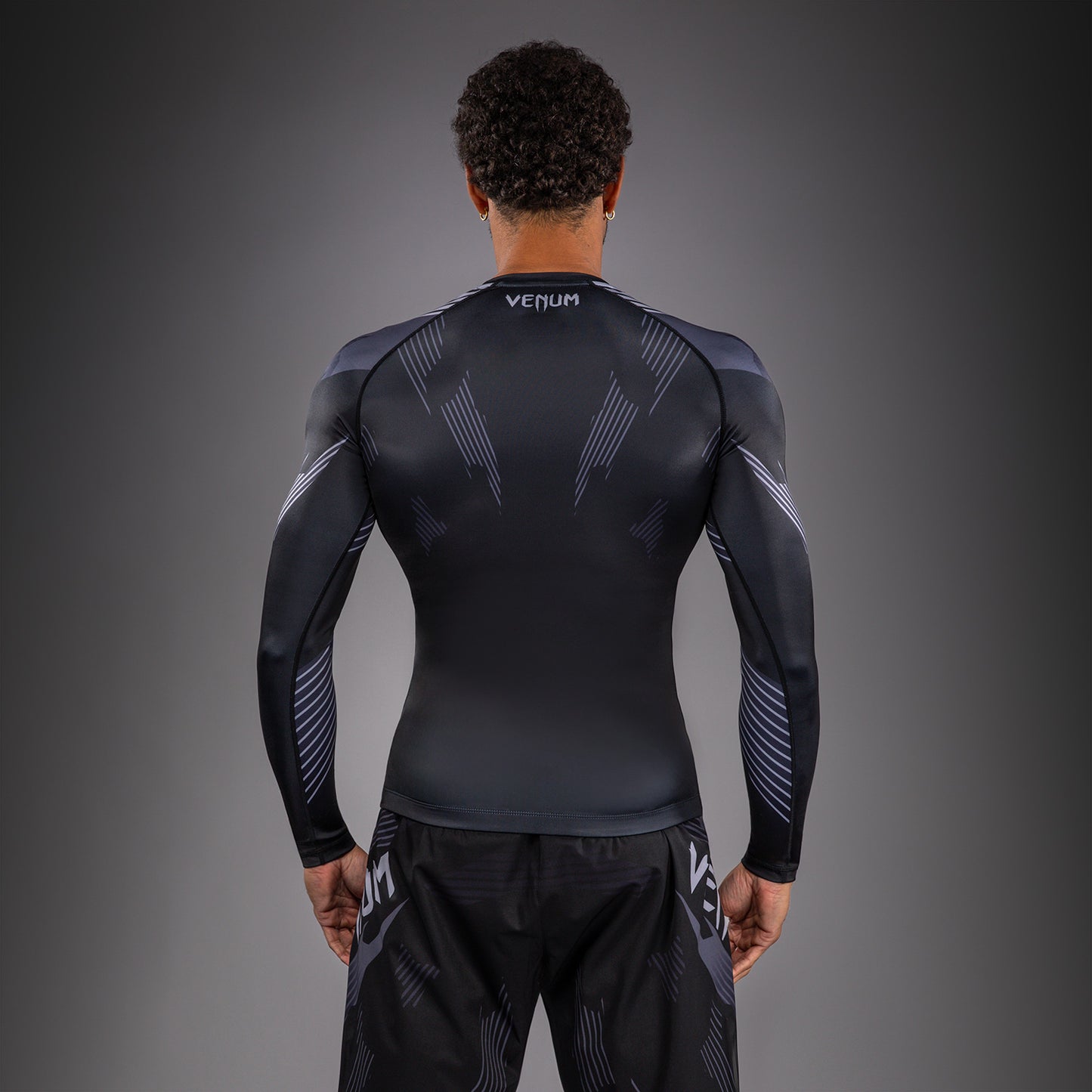 Rashguard à Manches Longues Venum No-Gi 6.0 - Noir/Gris