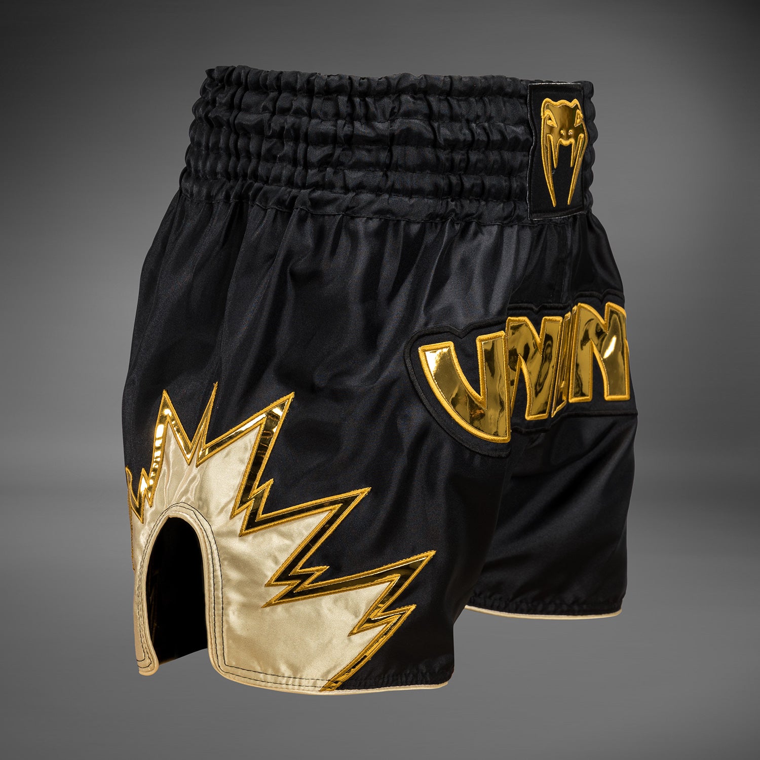 Shorts de Muay Thai Venum Inferno - Noir/Or - product-type_Shorts de Muay Thai