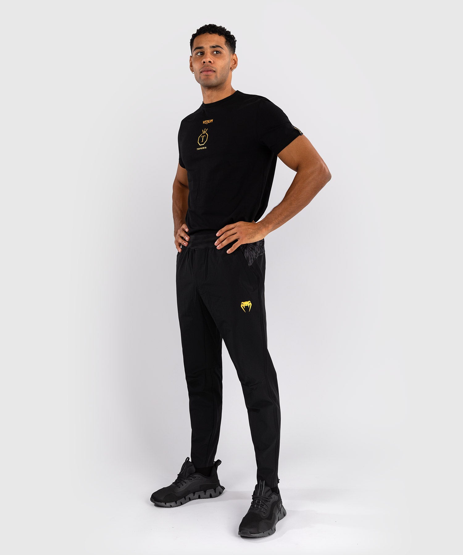 Jogging Venum x Topuria Unmatched Edition - Noir/Doré - product-type_Pantalons de jogging