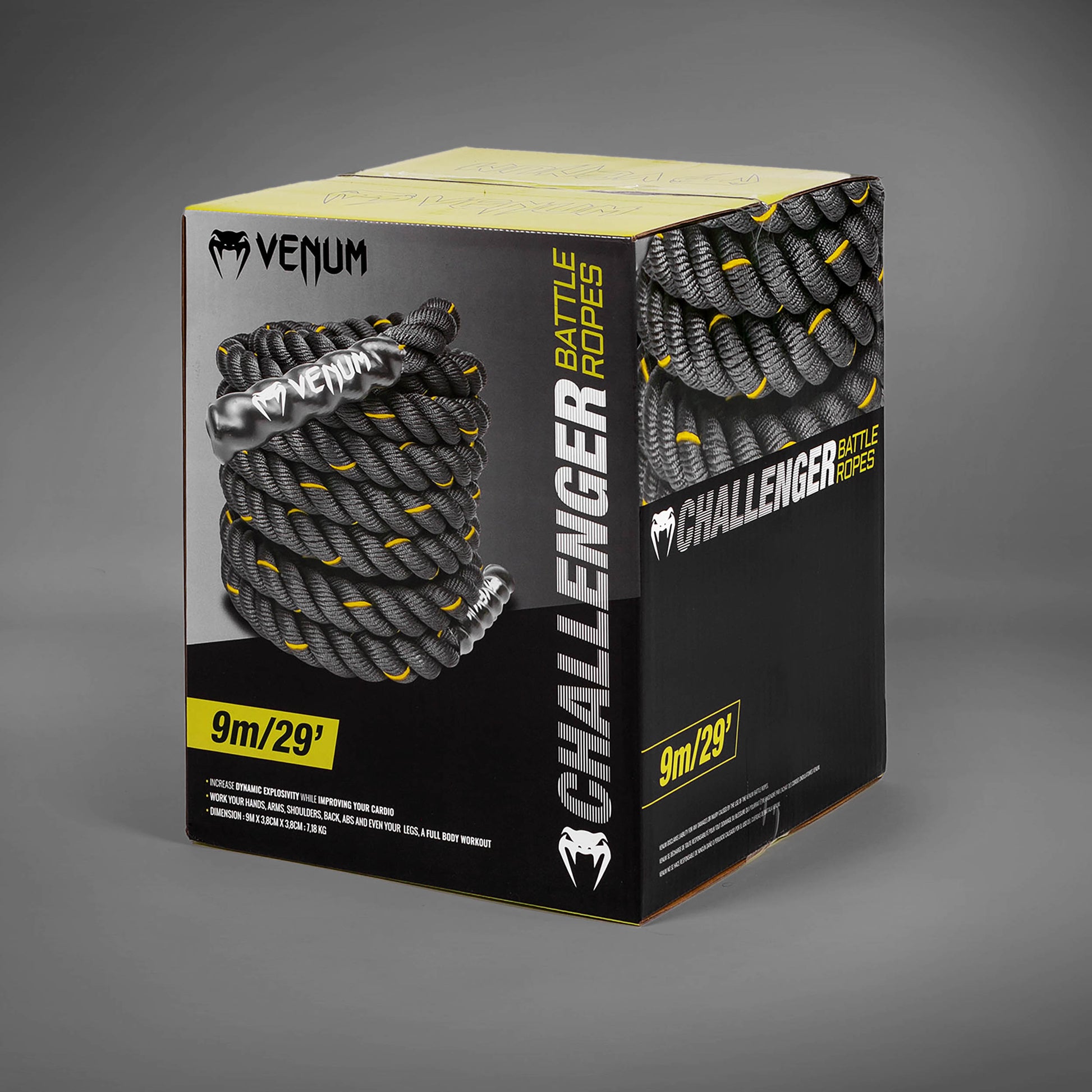 Battle Rope Venum Challenger 9m - Noir - product-type_Battle Rope