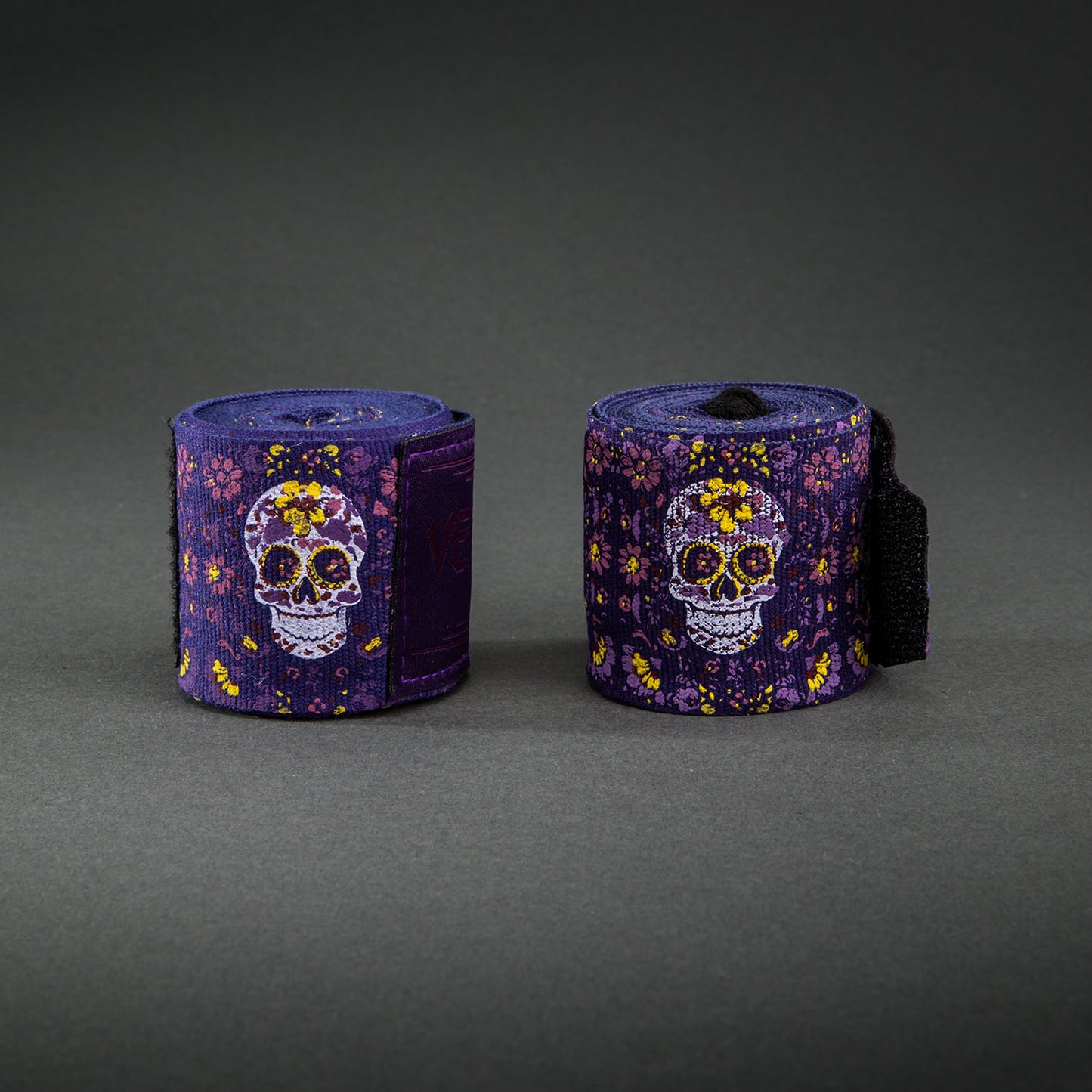Bandes de Boxe Venum Kontact Evo Santa Muerte - Violet Foncé - product-type_Bandages de boxe
