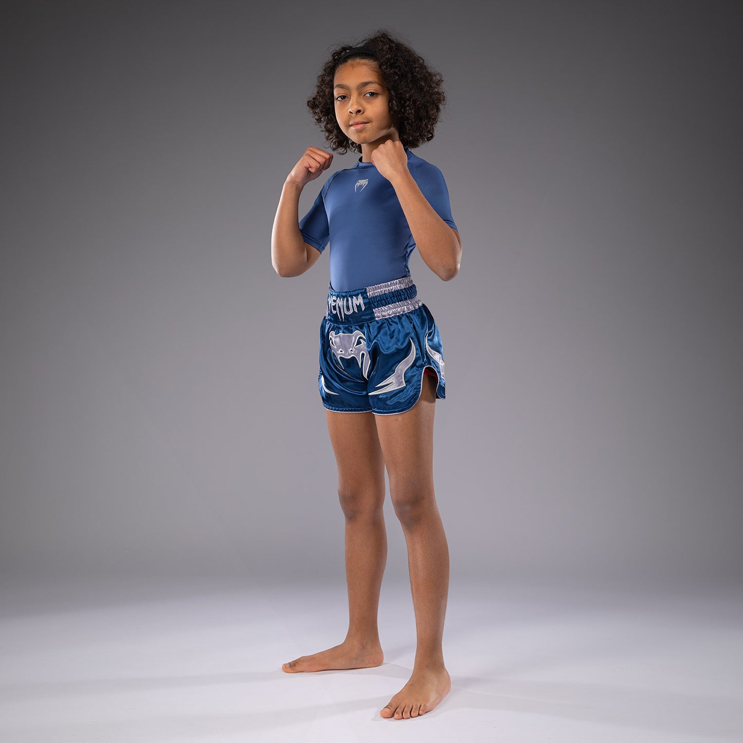 Short de Muay Thaï Venum Inferno pour Enfants - Royal Blue - product-type_Shorts de Muay Thai