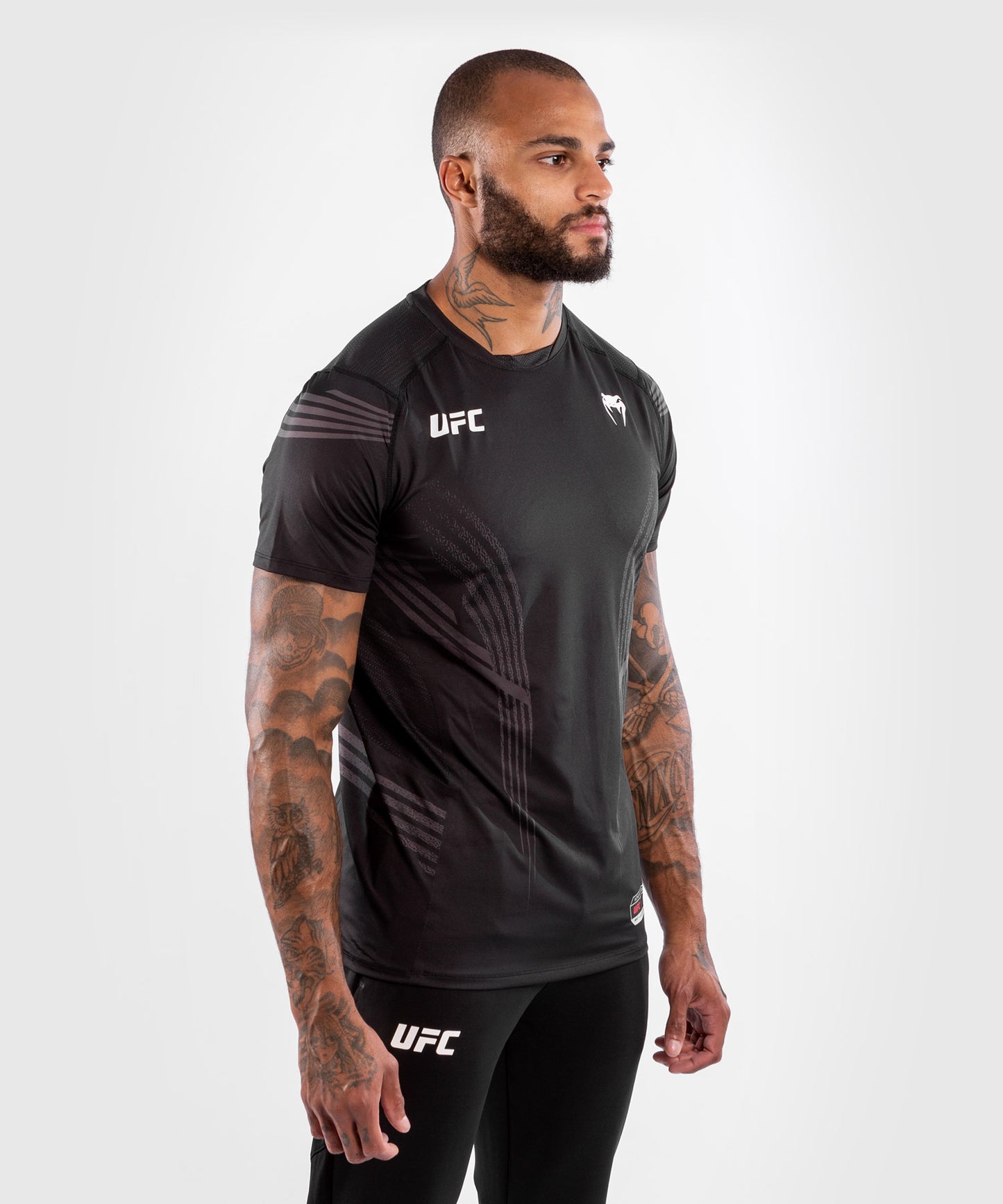 T-shirt Technique Homme Personnalisé UFC Venum Authentic Fight Night - Noir - product-type_T-Shirts Dry Tech