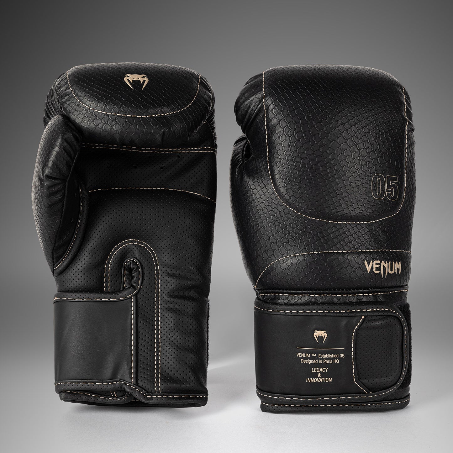 Gants de Boxe Venum Impact Evo Scales – Noir - product-type_Gants de boxe