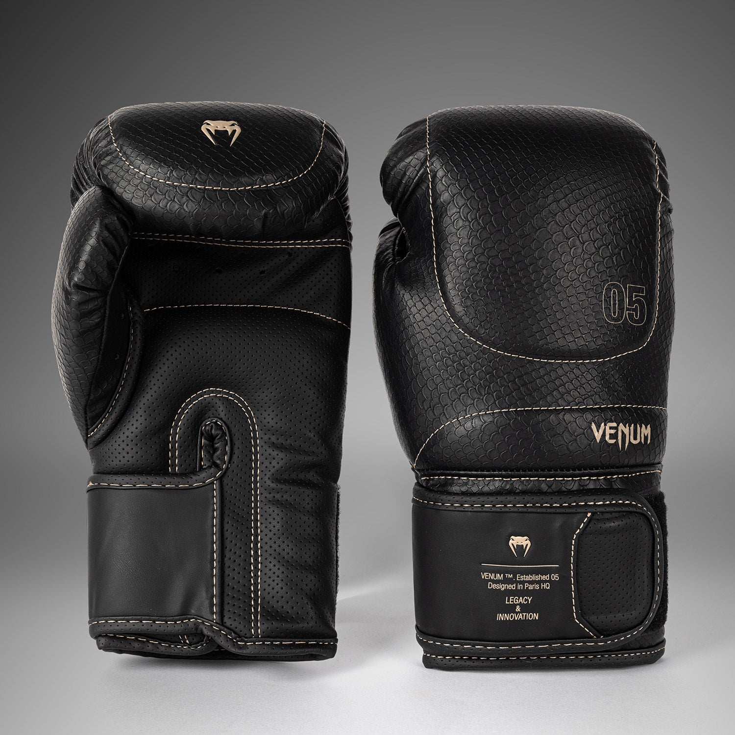 Gants de Boxe Venum Impact Evo Scales – Noir - product-type_Gants de boxe