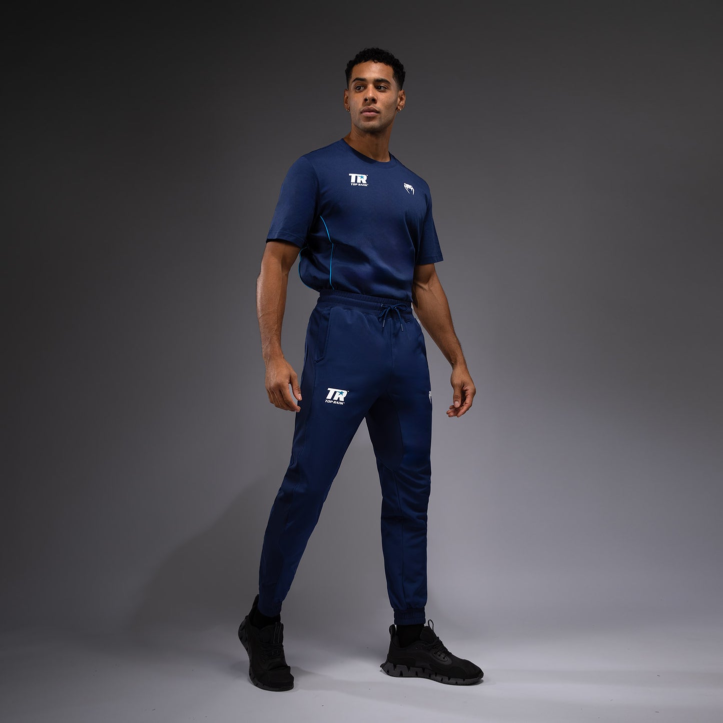 Jogging Performance Venum x Top Rank Original pour Hommes - Bleu Marine - product-type_Pantalons de jogging