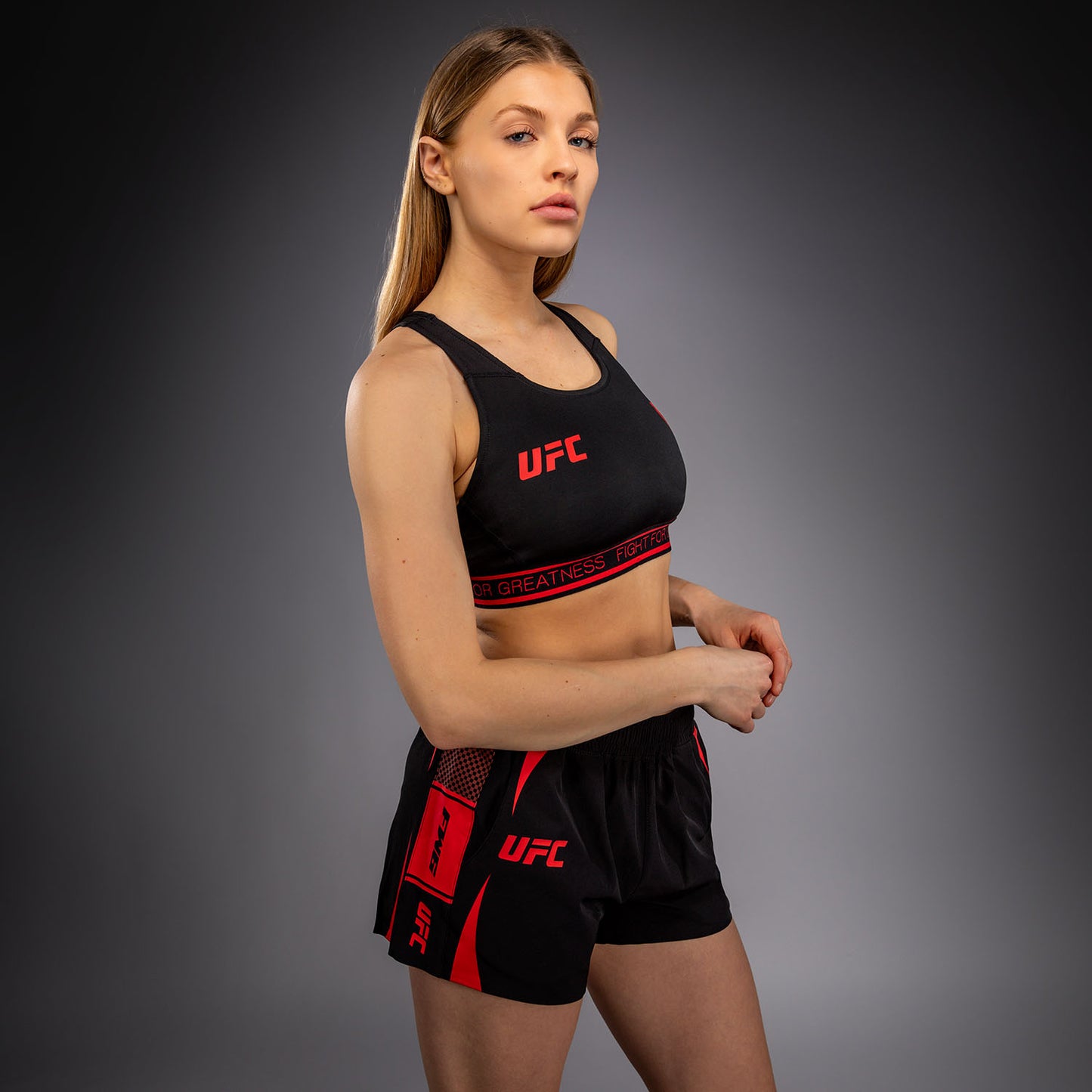 Brassière de Sport pour Femme Venum UFC Unity by Venum Authentic Fight Week - Noir