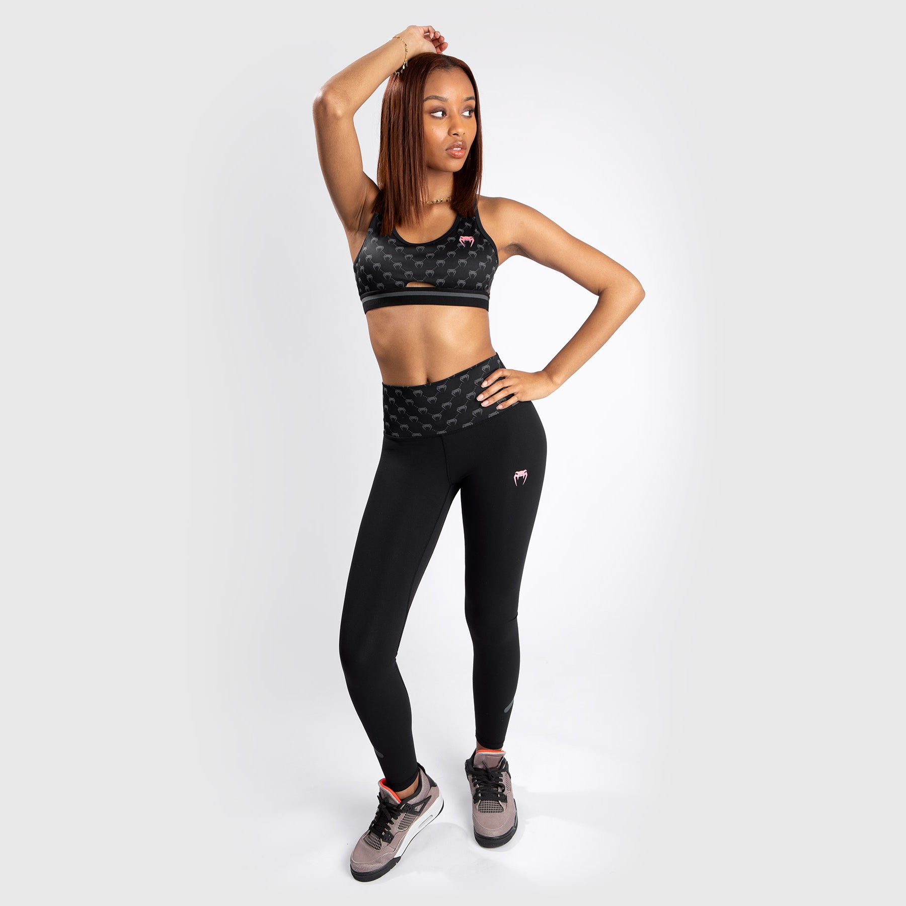 Legging Venum Monogram - Pour Femme - Noir/Or rose - product-type_Leggings