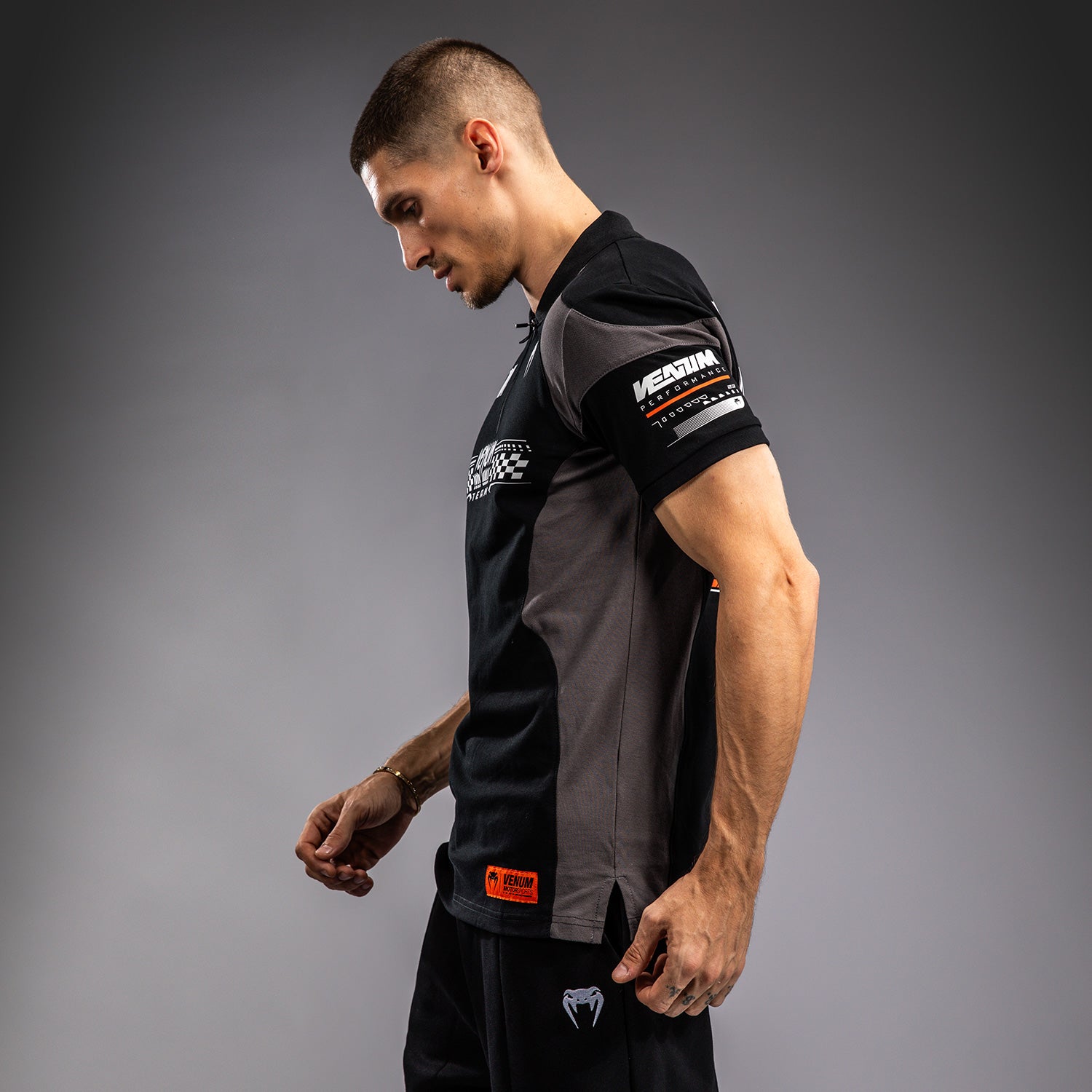 Polo en Coton Venum Motorsport - Noir Profond - product-type_Polos
