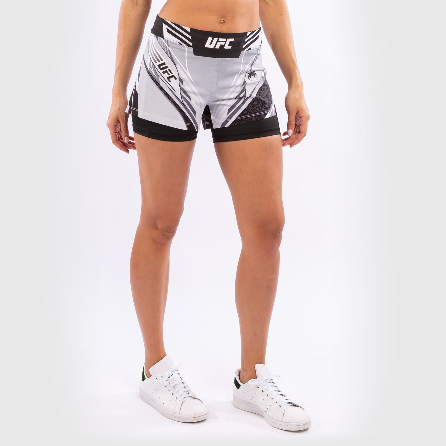 Fightshort Femme UFC Venum Authentic Fight Night - Coupe Courte - Blanc - product-type_Jupes-Shorts