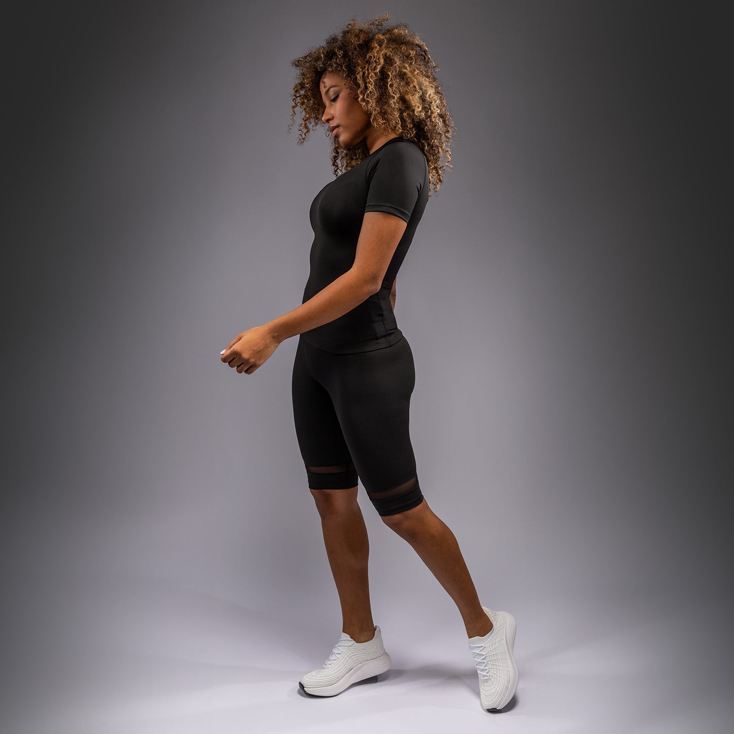 Rashguard à manches courtes pour Femmes Venum Halo - Noir - product-type_T-Shirts de Compression