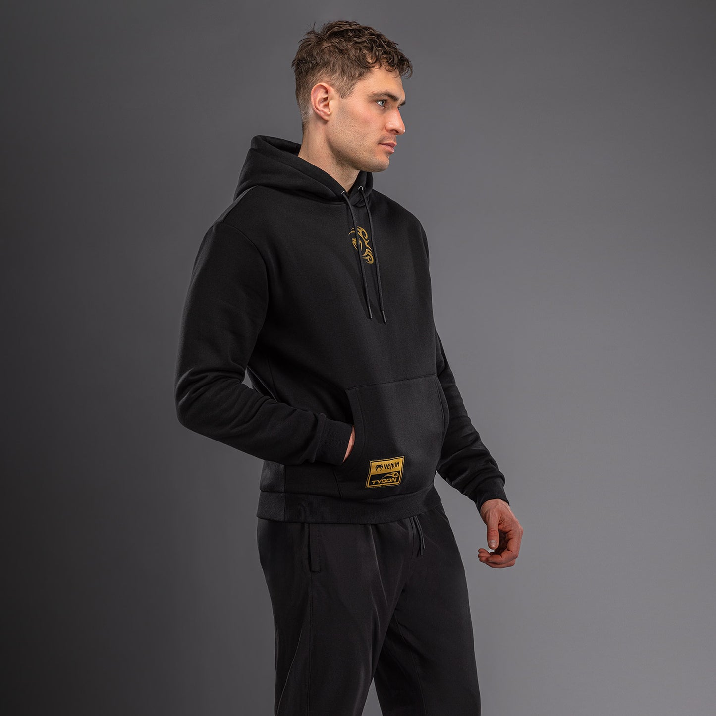 Sweat à capuche Venum x Mike Tyson Tiger - Noir/Or - product-type_Sweatshirts