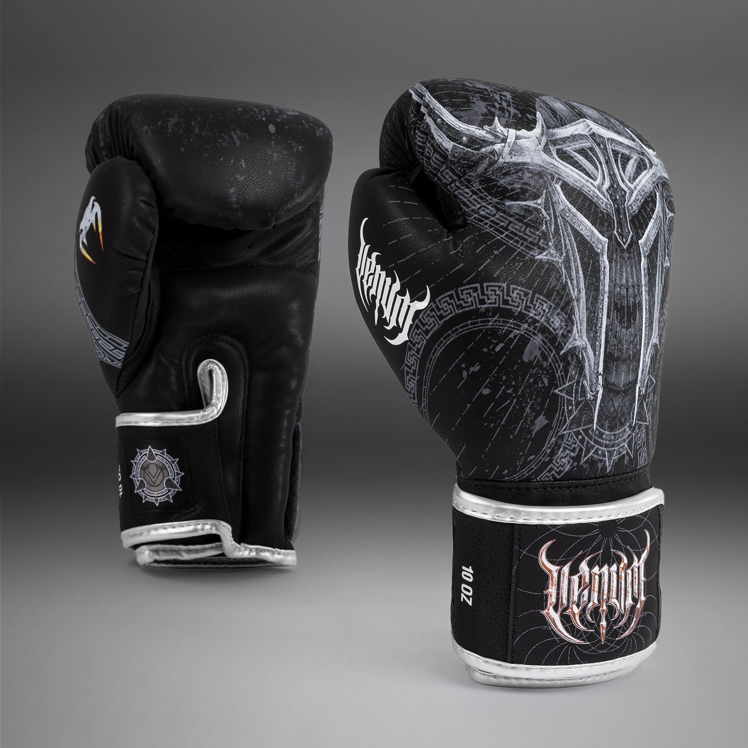 Gants de Boxe Venum Gladiator 5.0 - Noir/Argent - product-type_Gants de boxe