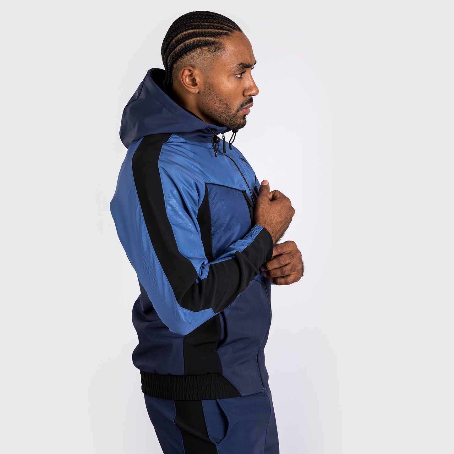 Veste de survêtement Venum Laser 3.0 - Noir/Bleu - product-type_Vestes