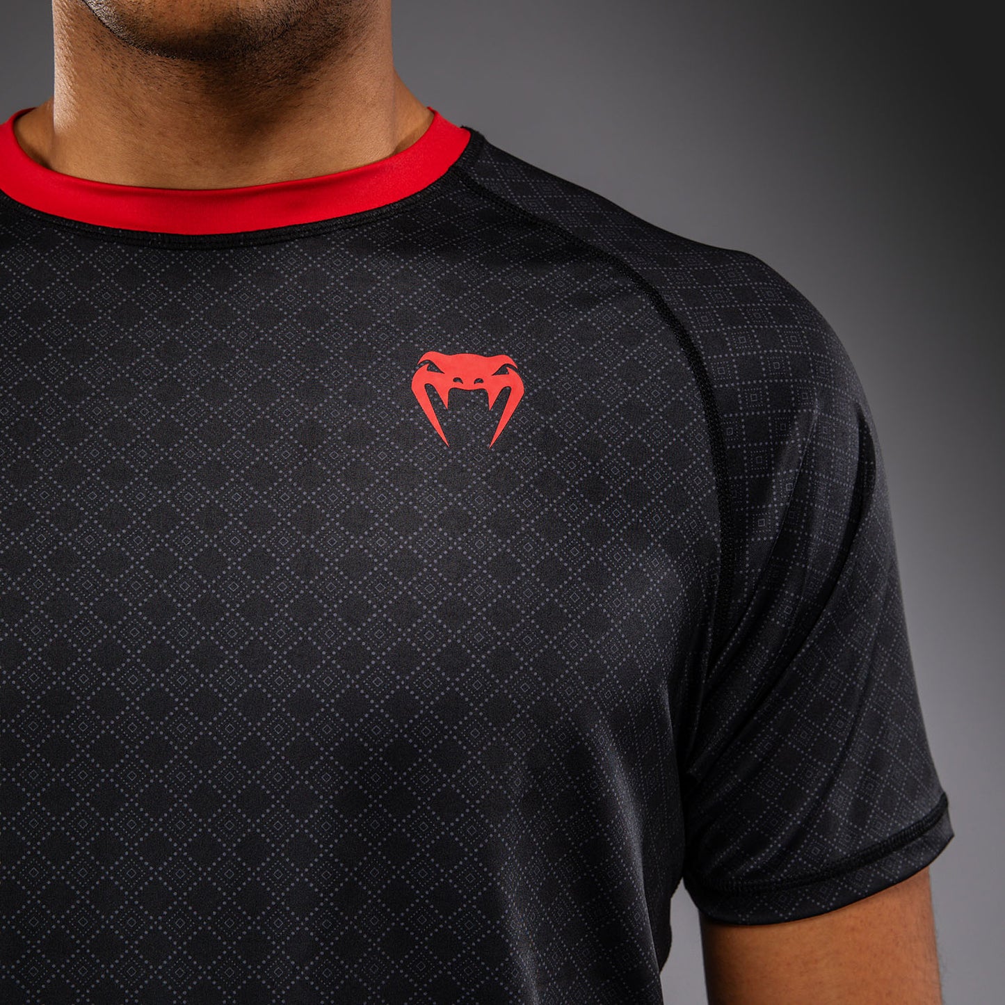 T-shirt Dry Tech Venum x Roger Gracie Signature - Noir/Rouge - product-type_T-Shirts Dry Tech