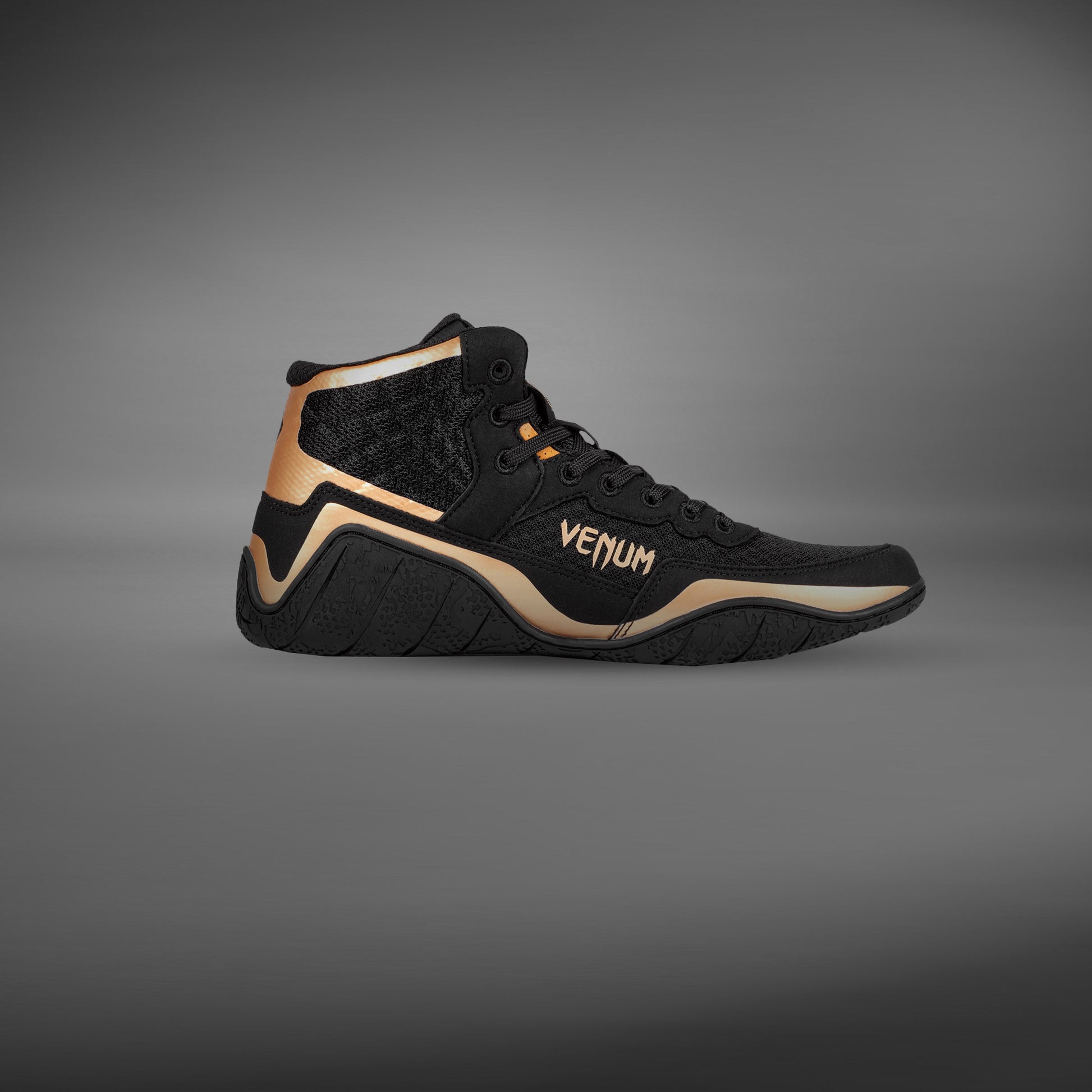 Chaussures de lutte Venum Elite - Noir/Bronze - product-type_chaussures de lutte