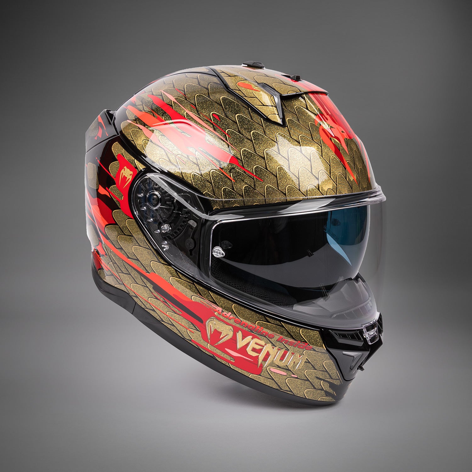 Casque de moto Venum x Shark SKWAL i3 - Rouge/Or - product-type_Casque de Moto