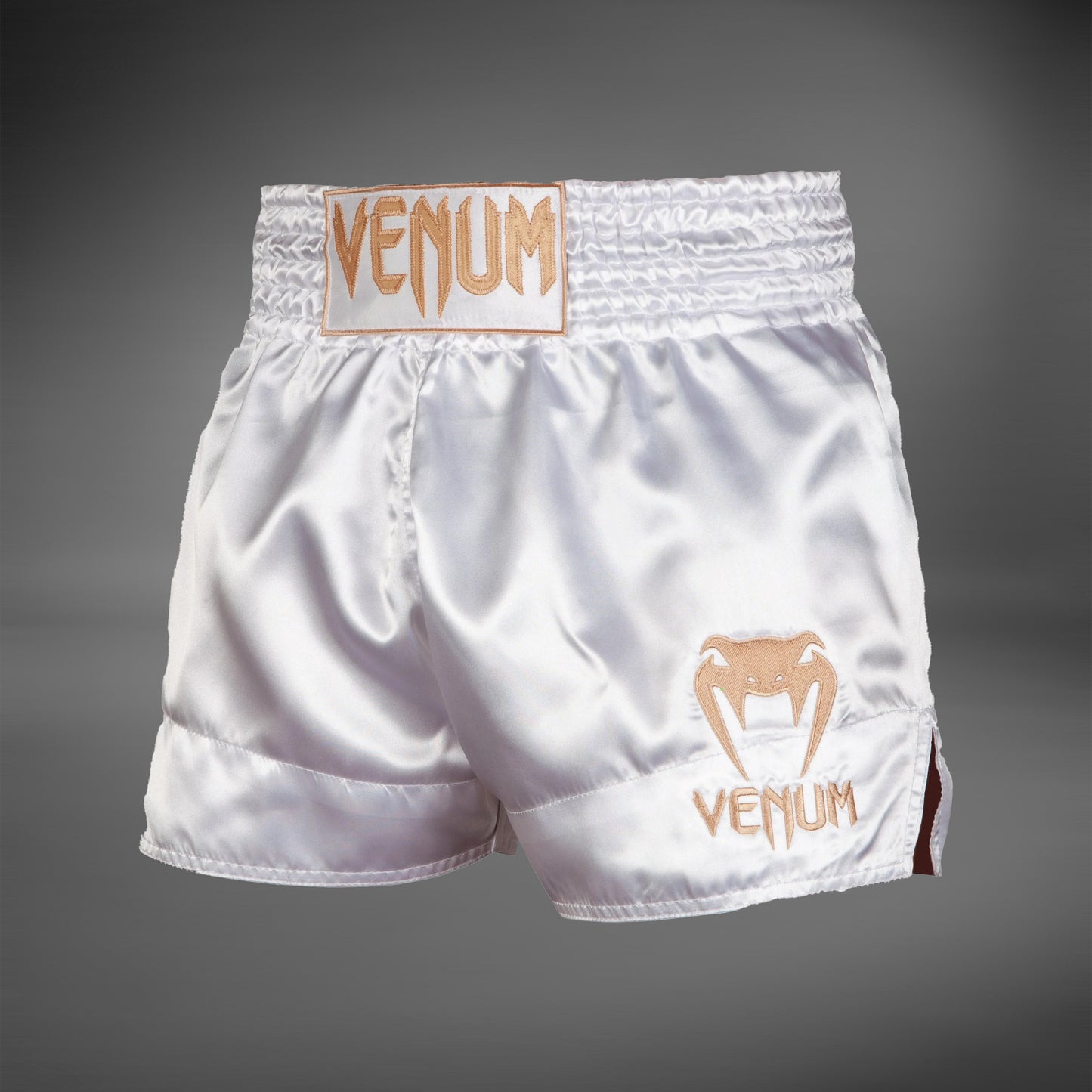 Short de Muay Thai Blanc/Or Venum Classic - product-type_Shorts de Muay Thai