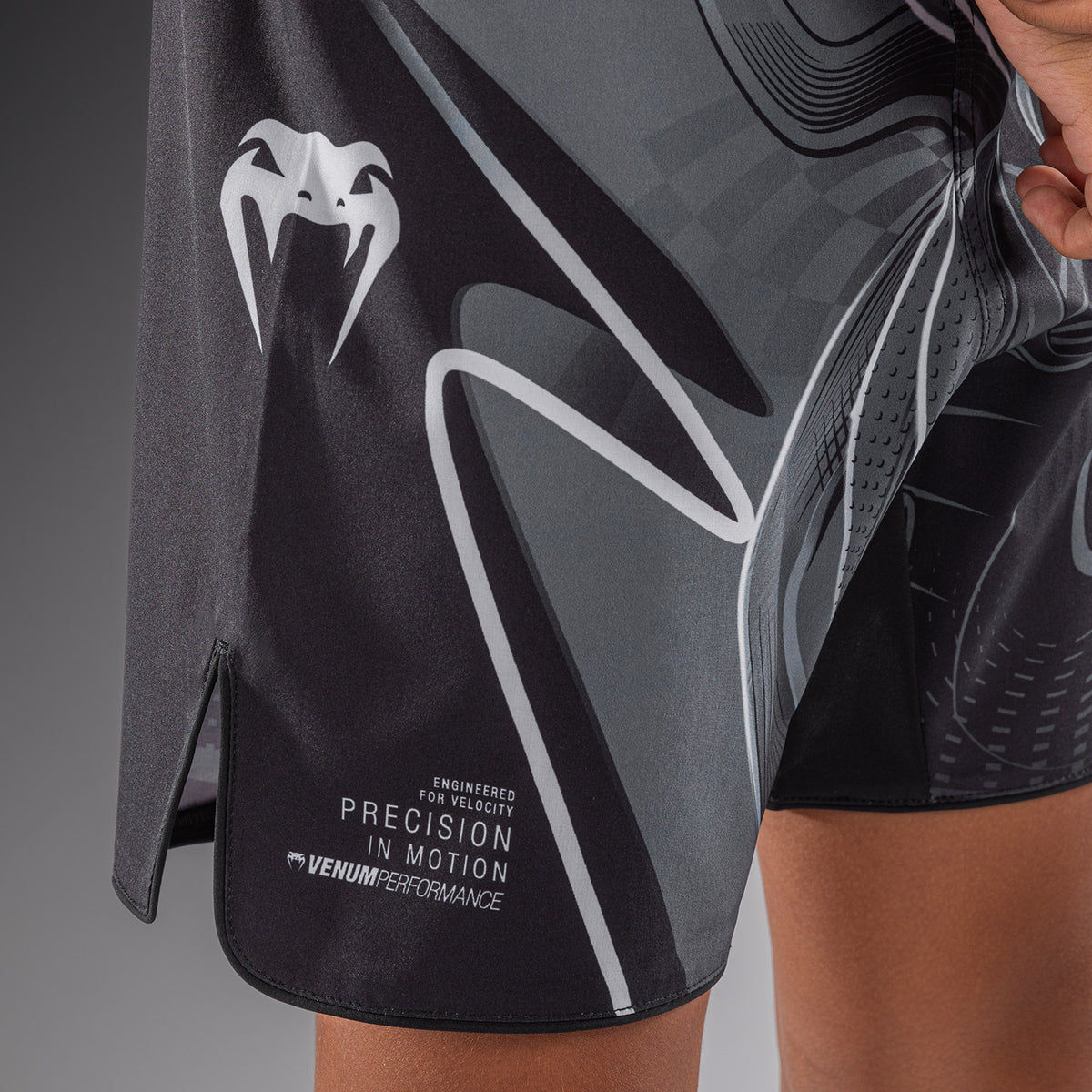 Short de Combat Pour Enfant Venum Crimson Viper 2.0 - Noir/Gris