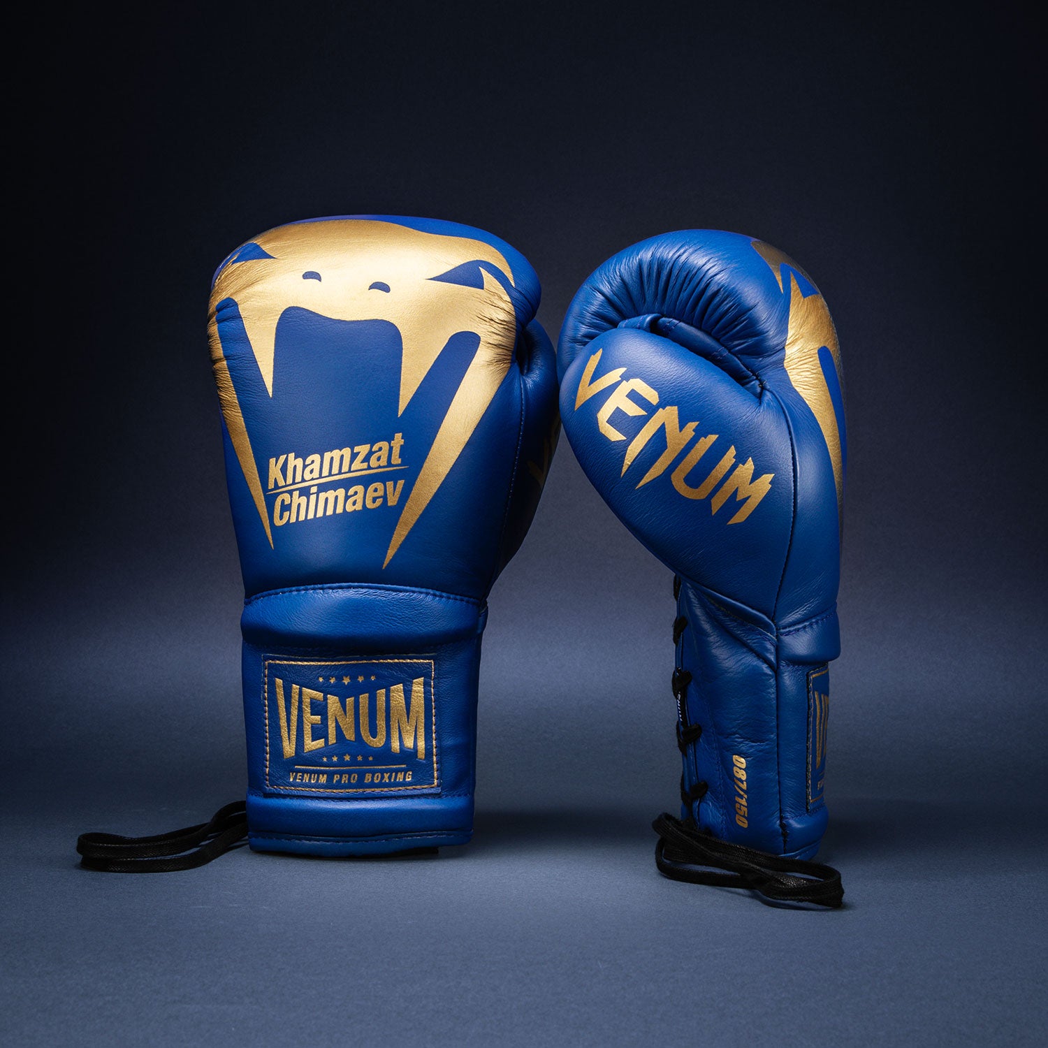 Gants de boxe Pro Venum Giant 2.0 Chimaev - Bleu/Or - product-type_Gants de boxe