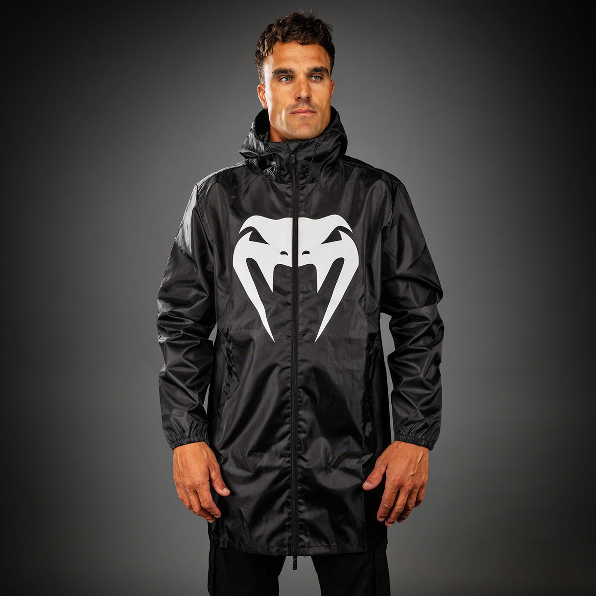 Veste de pluie longue Venum MX Basics - Noir/Blanc