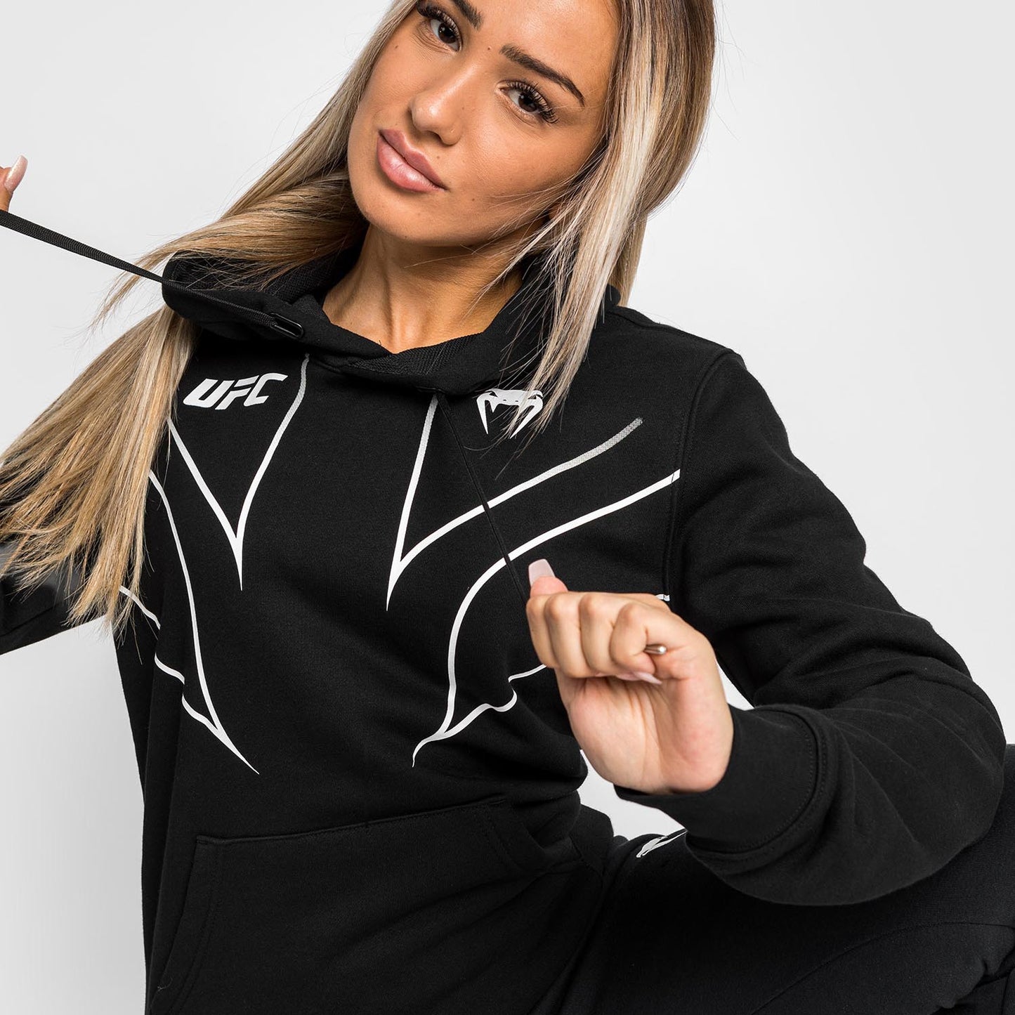 Sweatshirt UFC Venum Authentic Fight Night 2.0 Replica - Pour Femmes - Noir - product-type_Sweatshirts