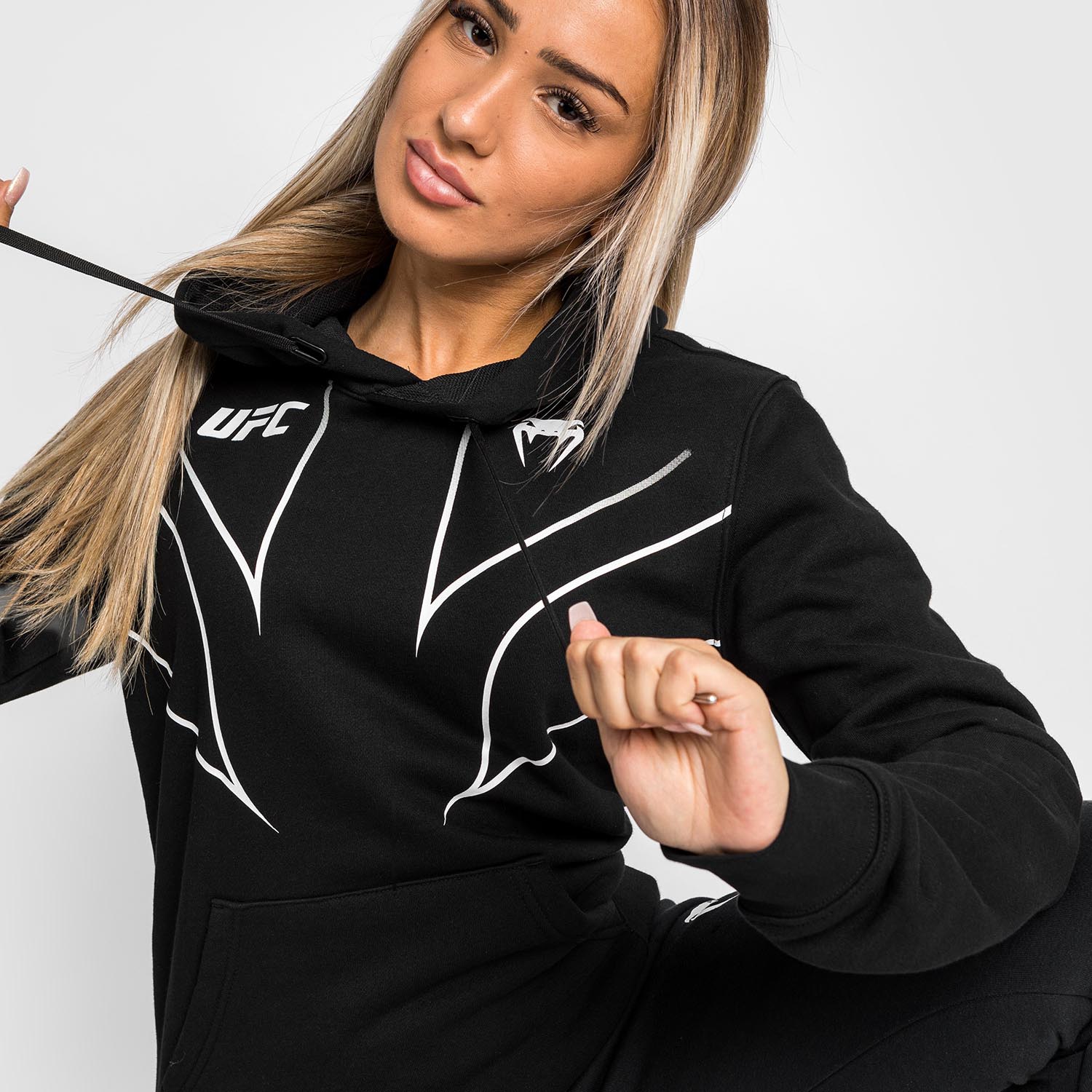 Sweatshirt UFC Venum Authentic Fight Night 2.0 Replica - Pour Femmes - Noir - product-type_Sweatshirts