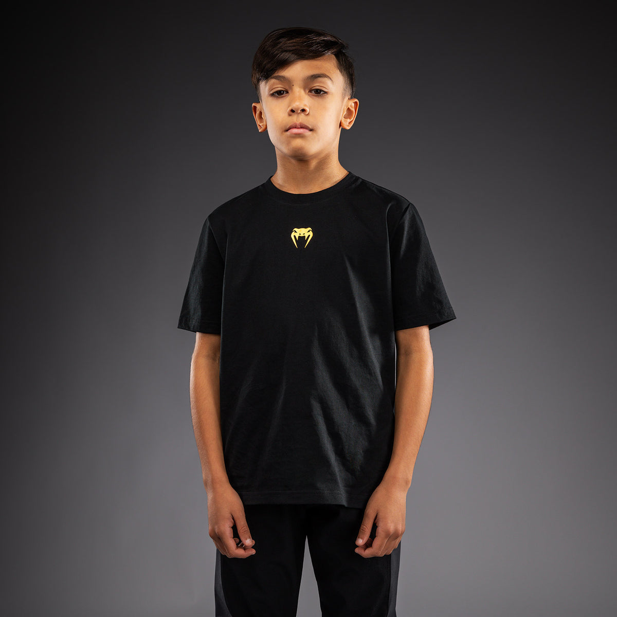 T-shirt en coton Pour Enfant Venum Essential - Noir/Or