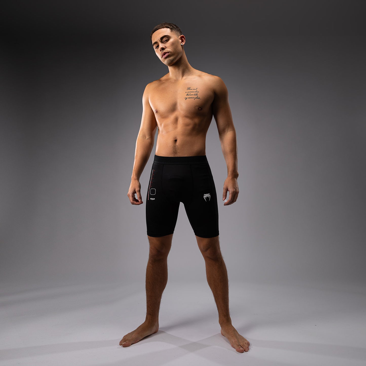 Short de compression Venum Tactical XT- Noir/Rouge Feu - product-type_Shorts de compression