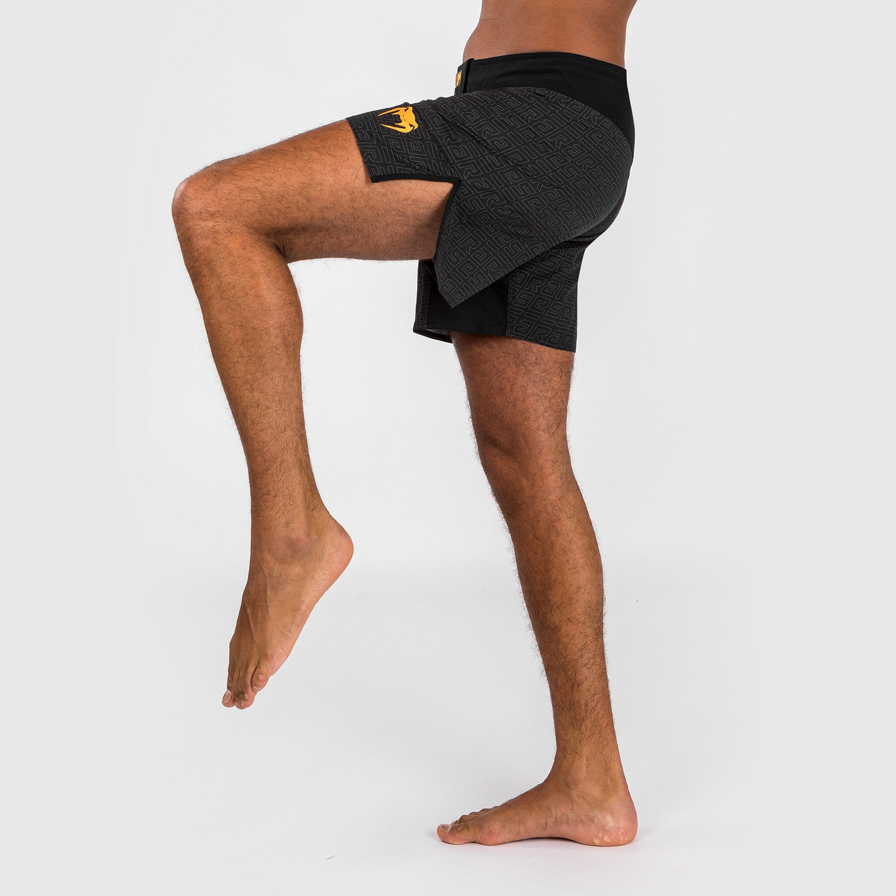 Short de combat pour Hommes Venum x Ares - Noir/Doré - product-type_Shorts de MMA