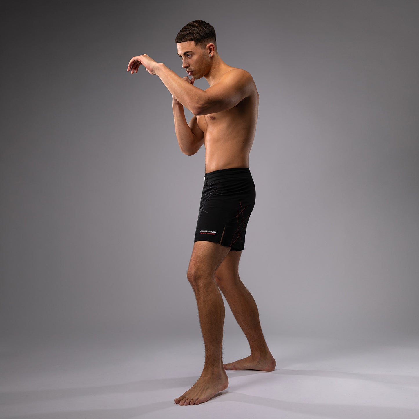 Short de Combat Venum Tactical XT- Noir/Rouge Feu - product-type_Shorts de MMA