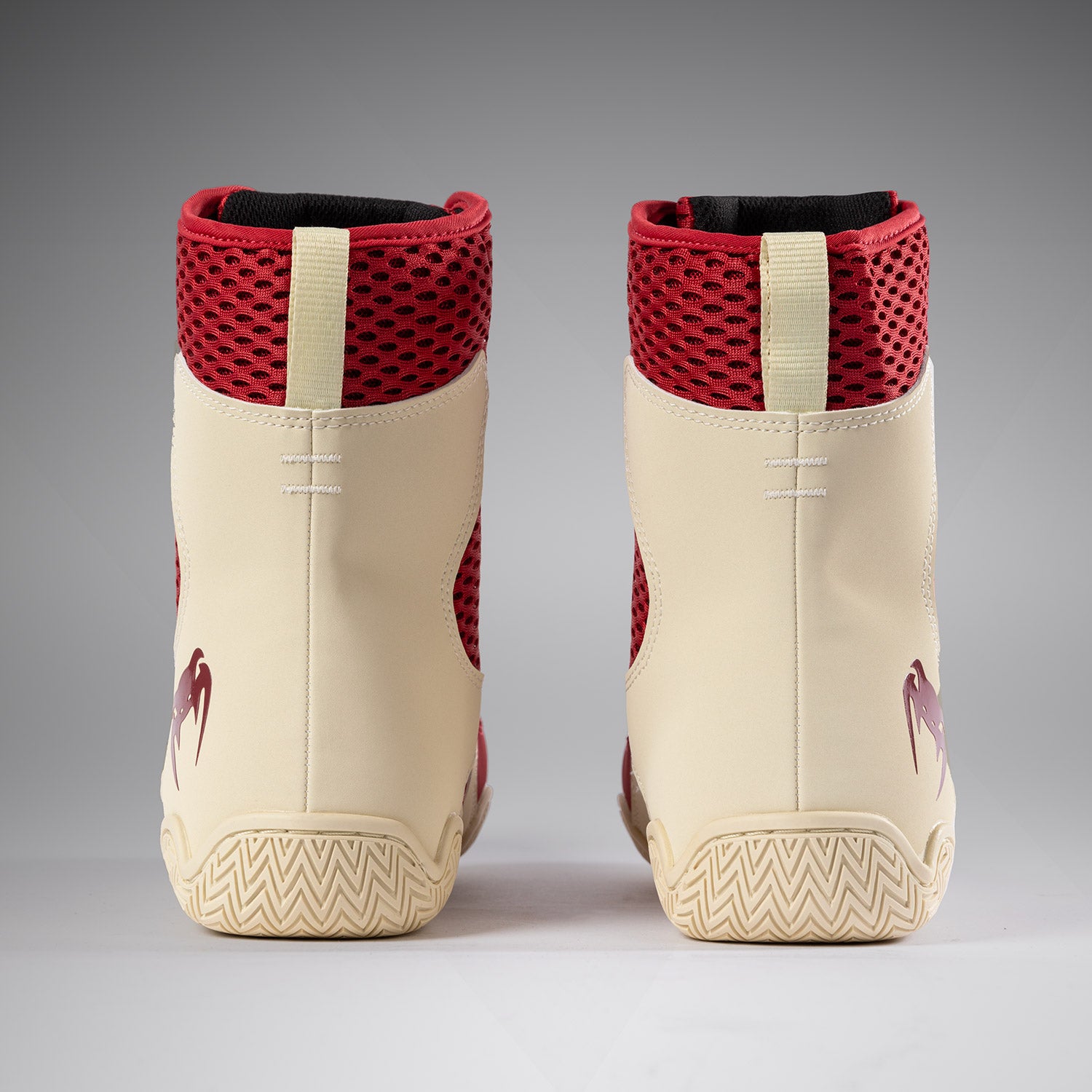 Chaussures de Boxe Venum Contender - Rouge Rubis/Ivoire - product-type_Chaussures de boxe