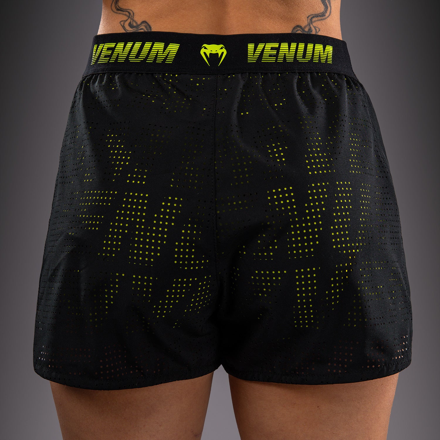 Short d’Entraînement Venum Lazer Pour Femme - Noir/Jaune - product-type_Shorts de training